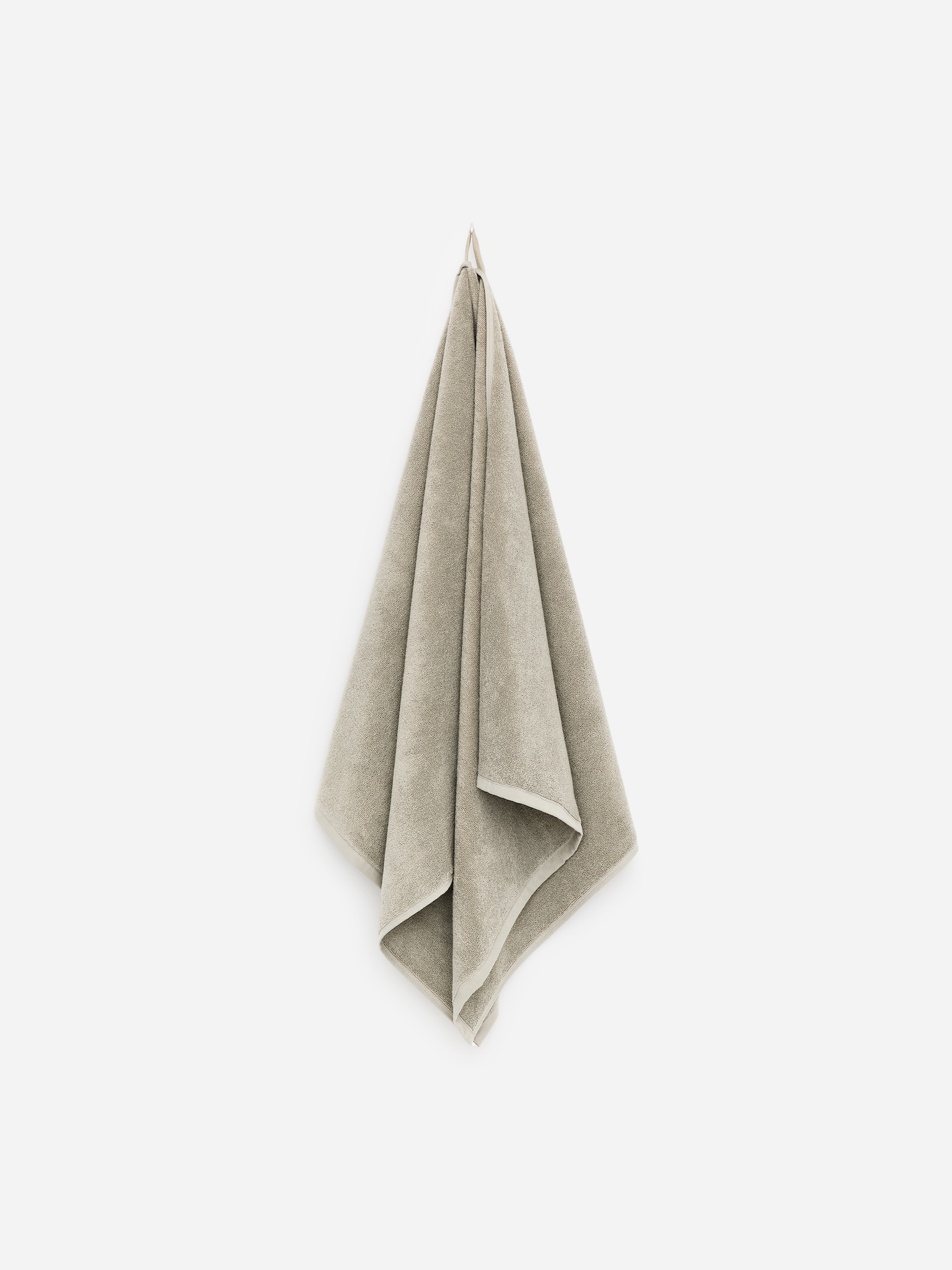 Törölköző 70 x 140 cm - Dusty Green/Törtfehér/Középkék - 1