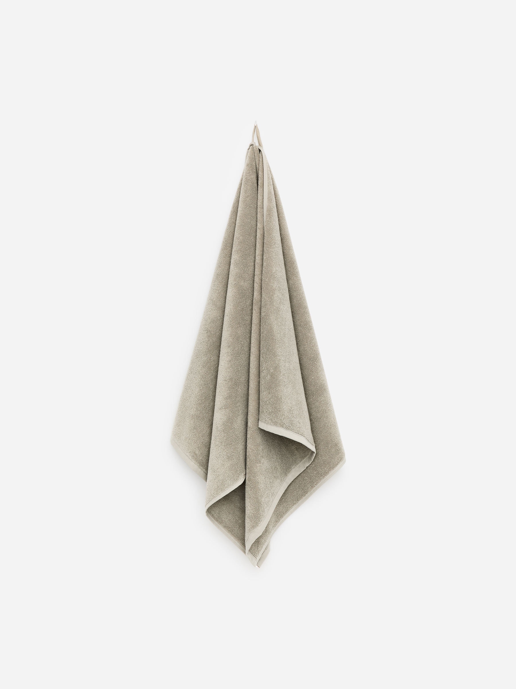 Serviette de bain 70 x 140 cm-#A49F8D-17908