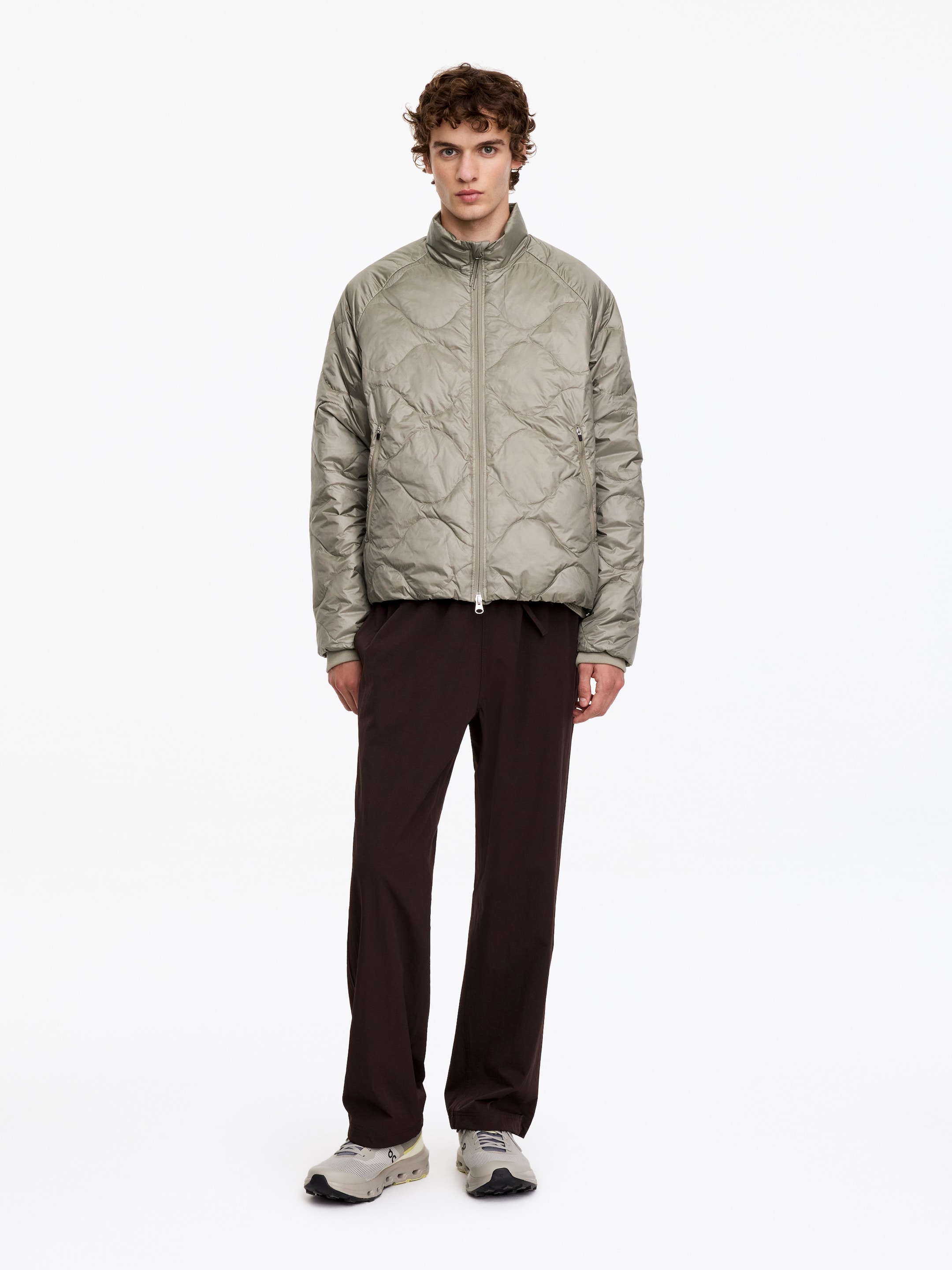 Ultralight Down Jacket-Beige-20383