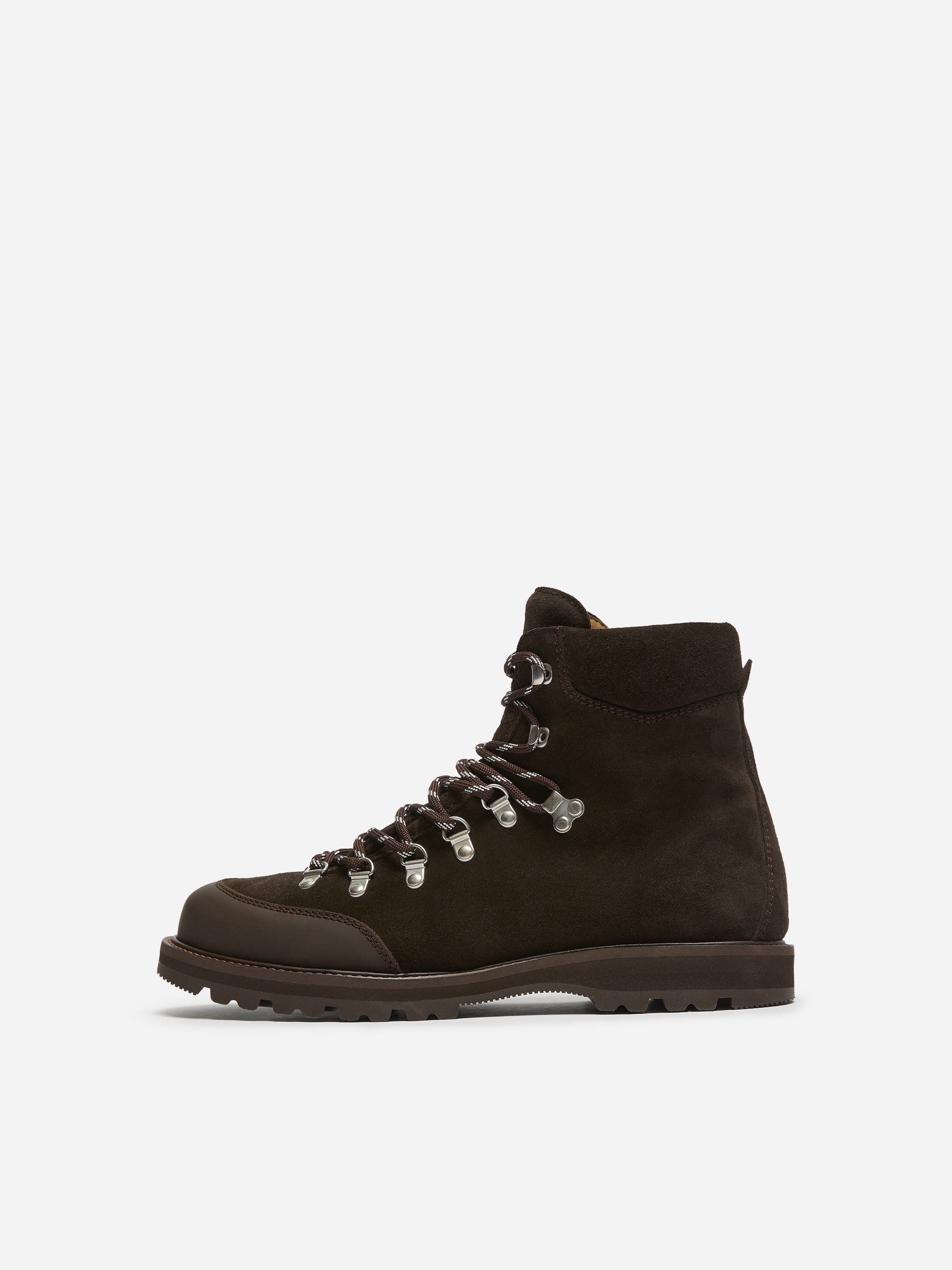 Suede Hiker Boots - Brown - men - StillMedia/DescriptiveStillLife - 4
