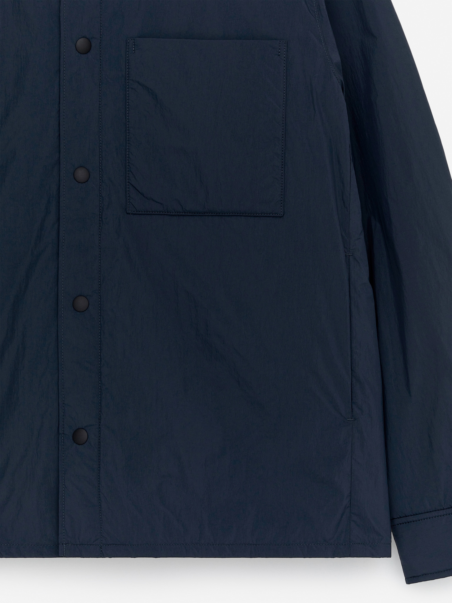 Light-Padded Overshirt - Dark Blue - 4