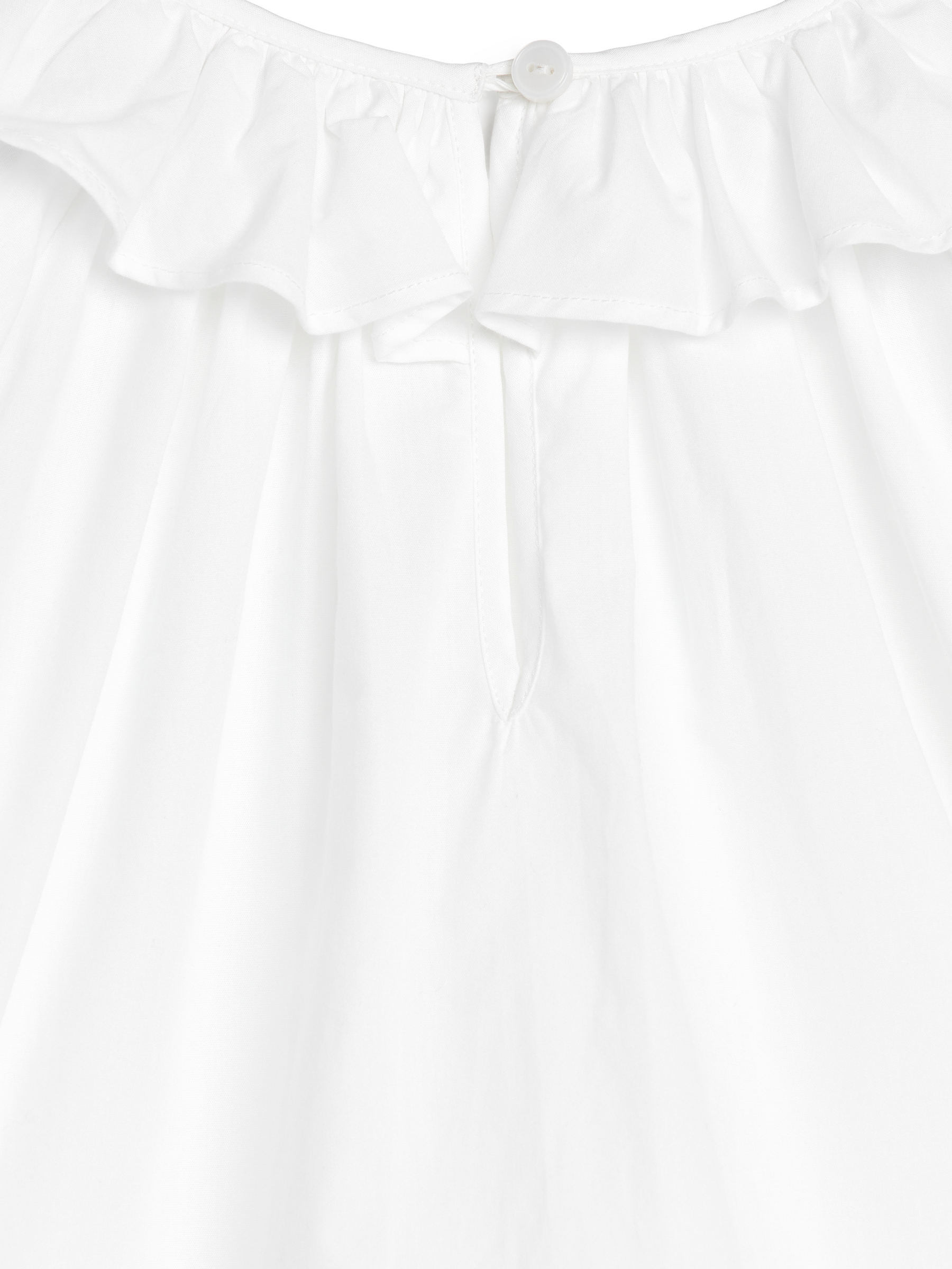 Bluse mit Rüschenkragen - Weiß - Oversize - children - StillMedia/DescriptiveDetail - 2