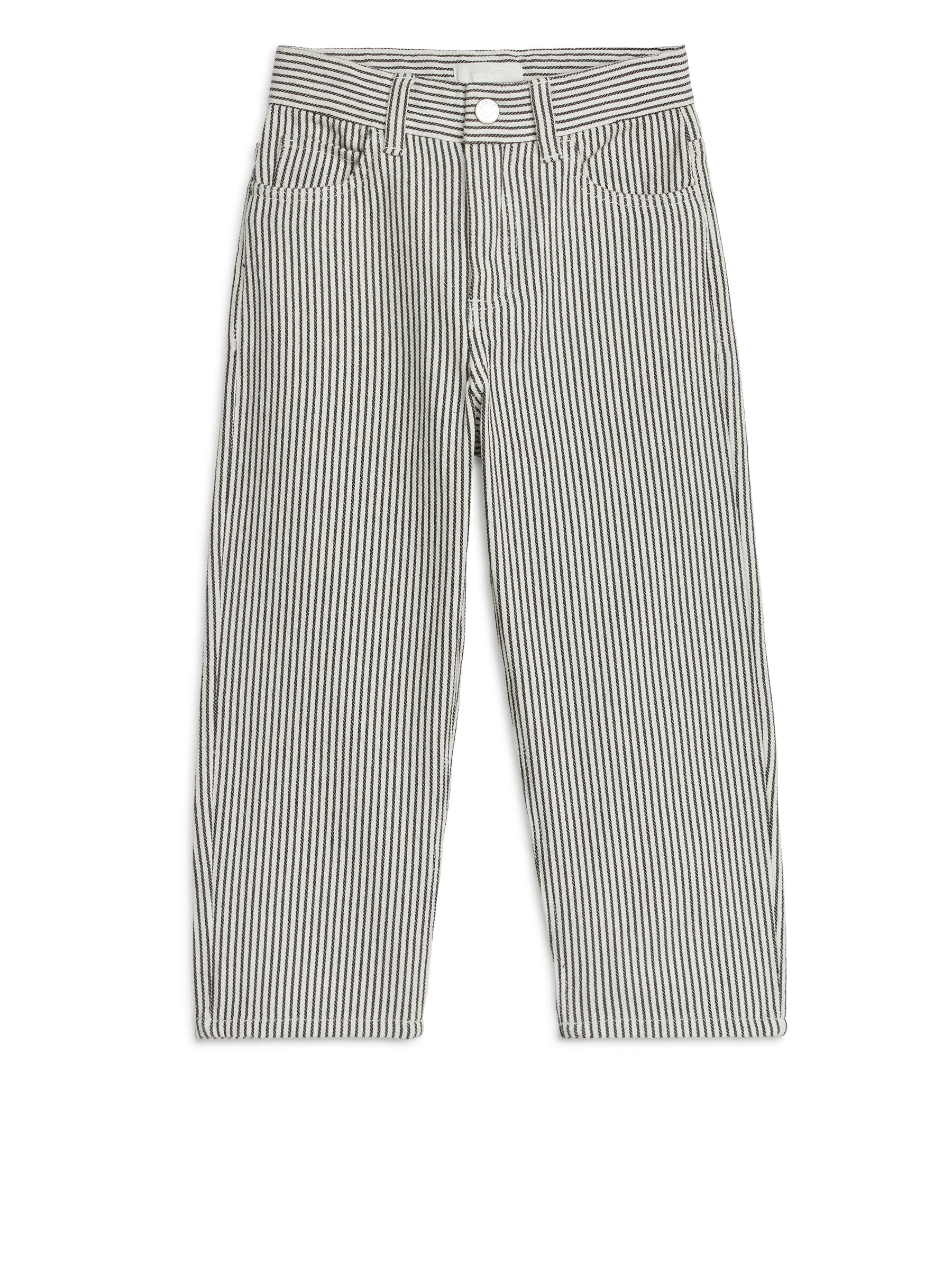 5-Pocket-Hose - Schwarz/Cremeweiß - Relaxed Fit - Children - StillMedia/DescriptiveStillLife - 2