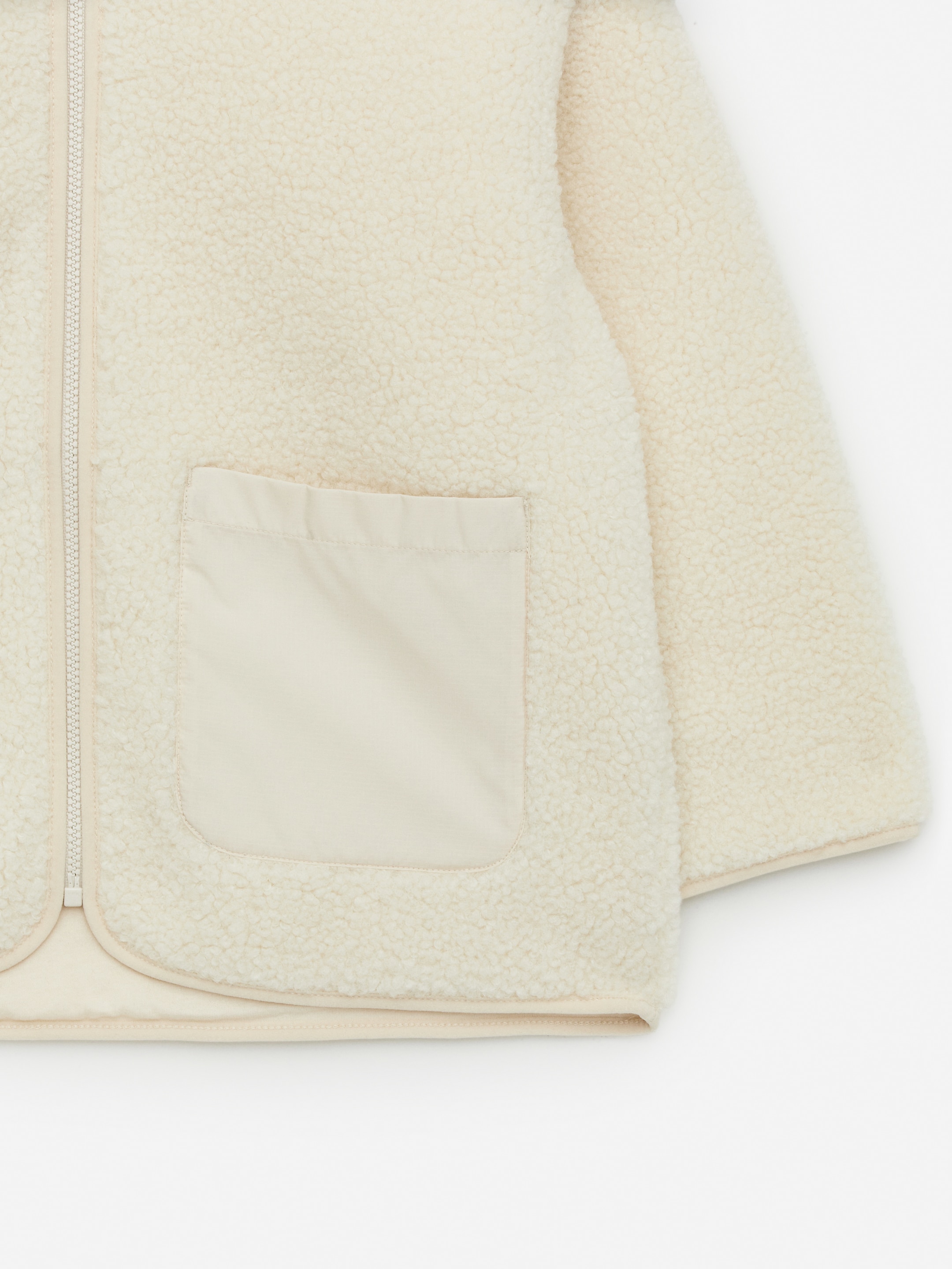 Pile Jacket - Off White - Regular fit - Children - StillMedia/DescriptiveDetail - 2