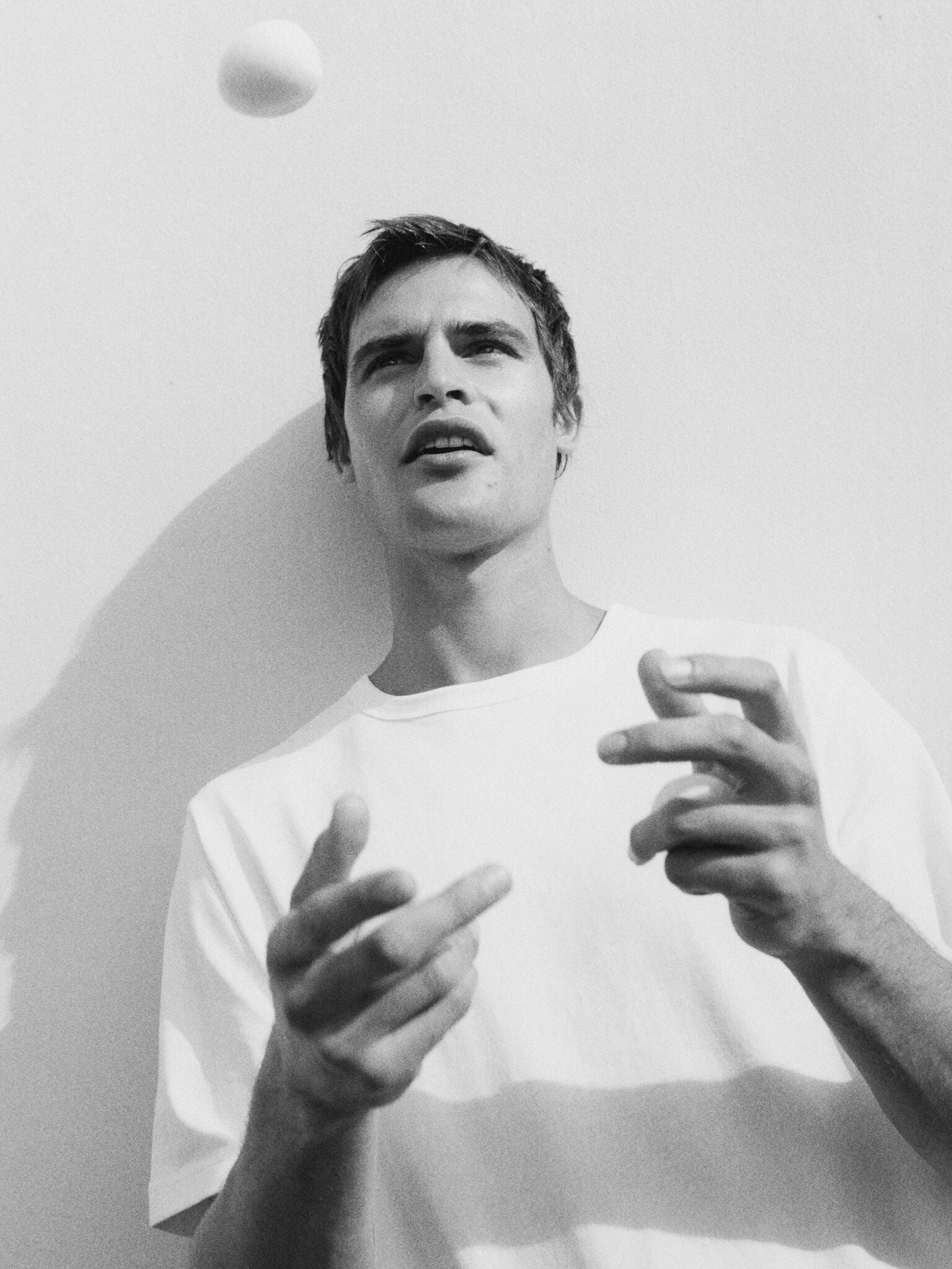 Oversized T-shirt (270 g/m²) - Hvid/Sort/Havre/Mørkeblå - 6