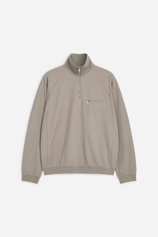Sweatshirt de fato de treino - Cinzento/Preto - 1