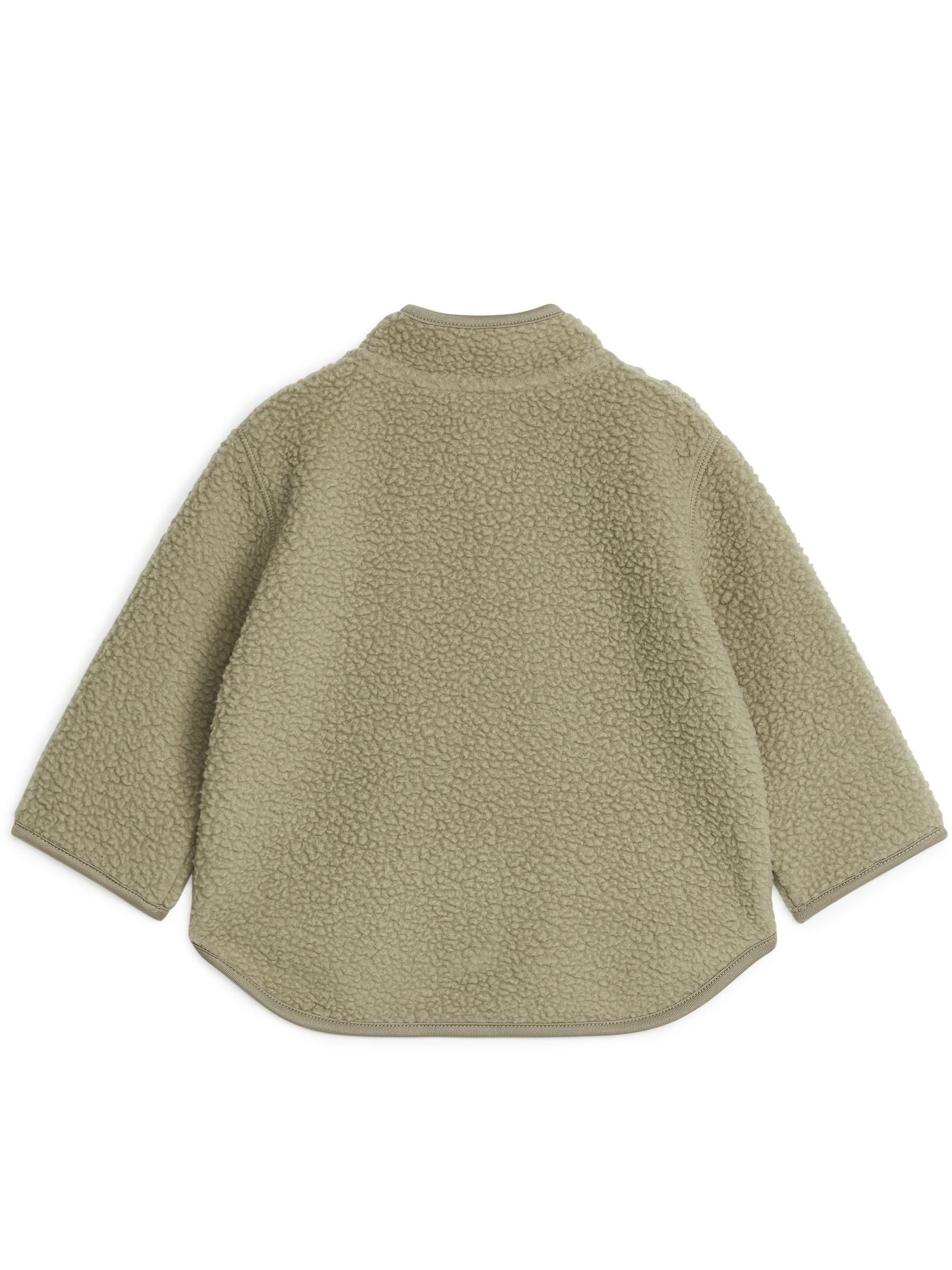 Fleecejacke - Helles Khakigrün - Regular Fit - Kinder - StillMedia/DescriptiveStillLife - 2