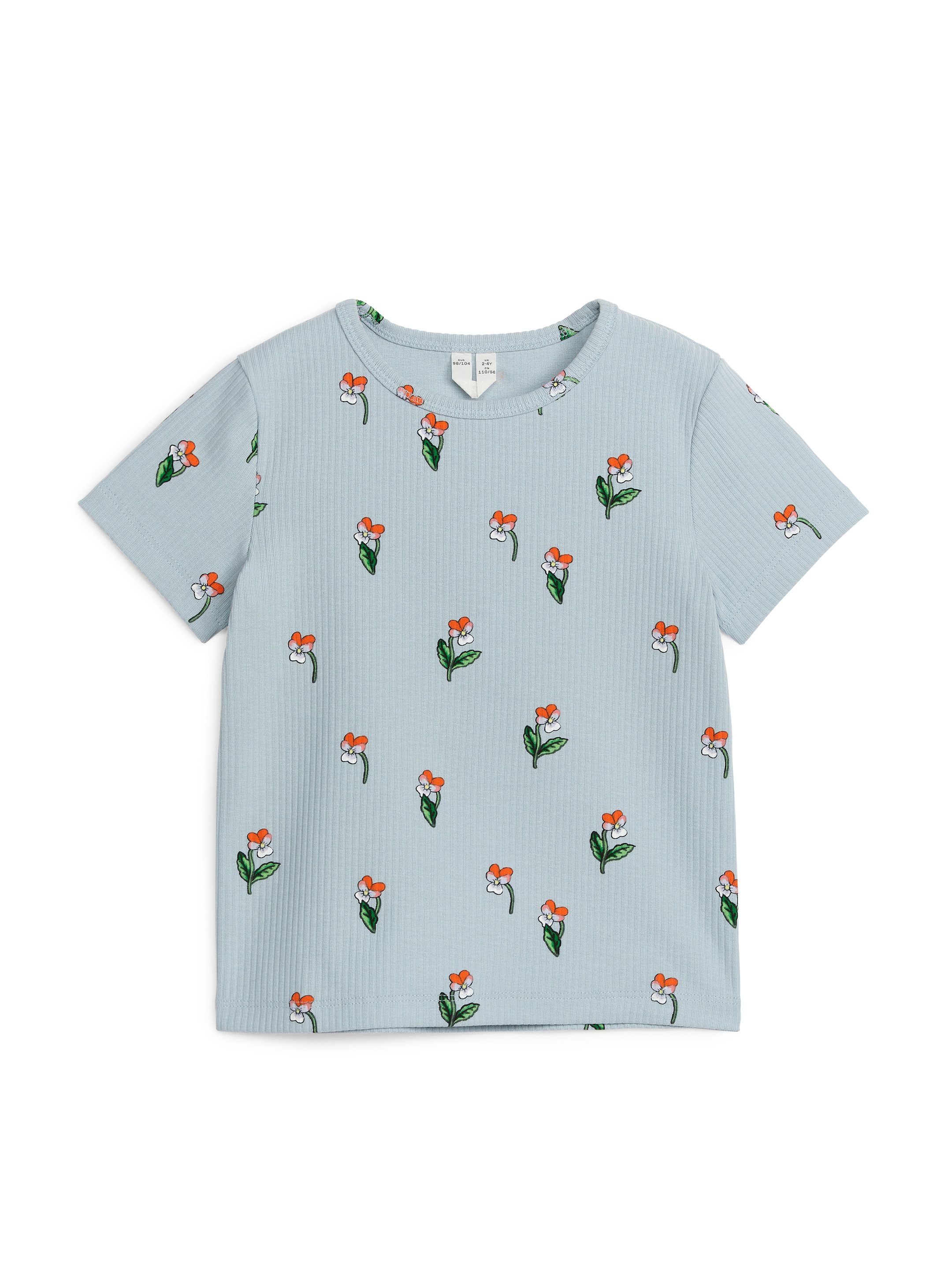 Geripptes Jerseyshirt - Taubenblau - Slim Fit - Kinder - StillMedia/DescriptiveStillLife - 2