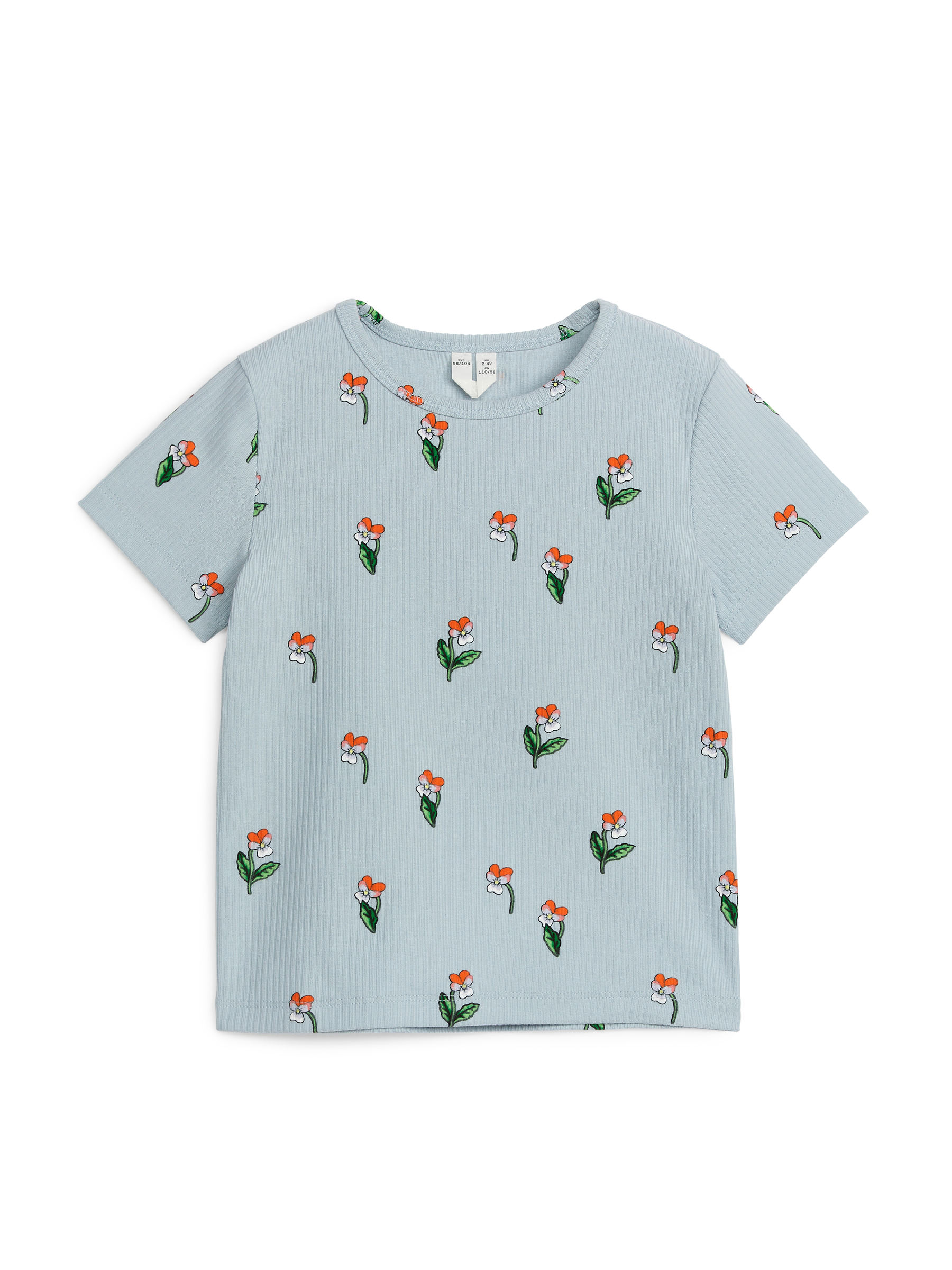 Geripptes Jerseyshirt - Taubenblau - Slim Fit - Kinder - StillMedia/DescriptiveStillLife - 2