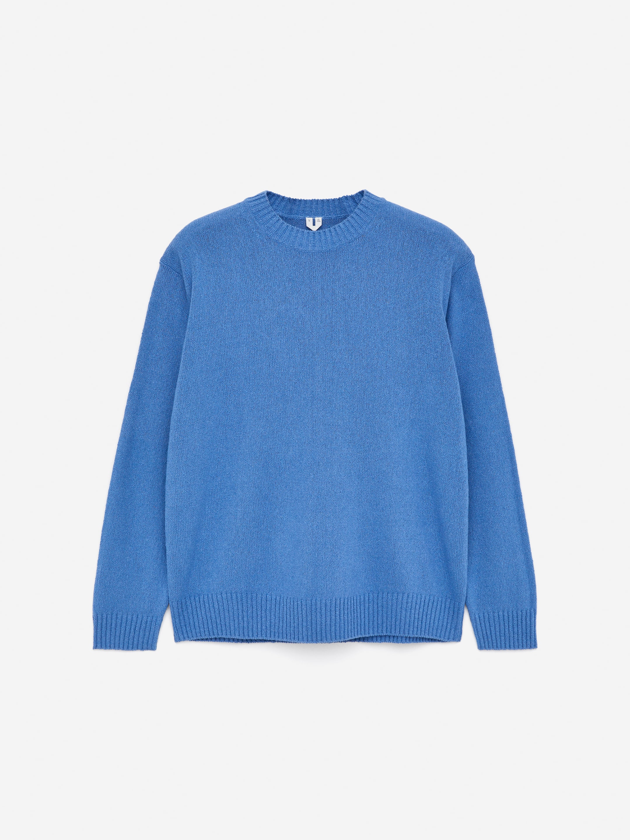 Zobrazit větší obrázek: Lněný hedvábný svetr - Modrá - MUŽI | H&M CZ 1