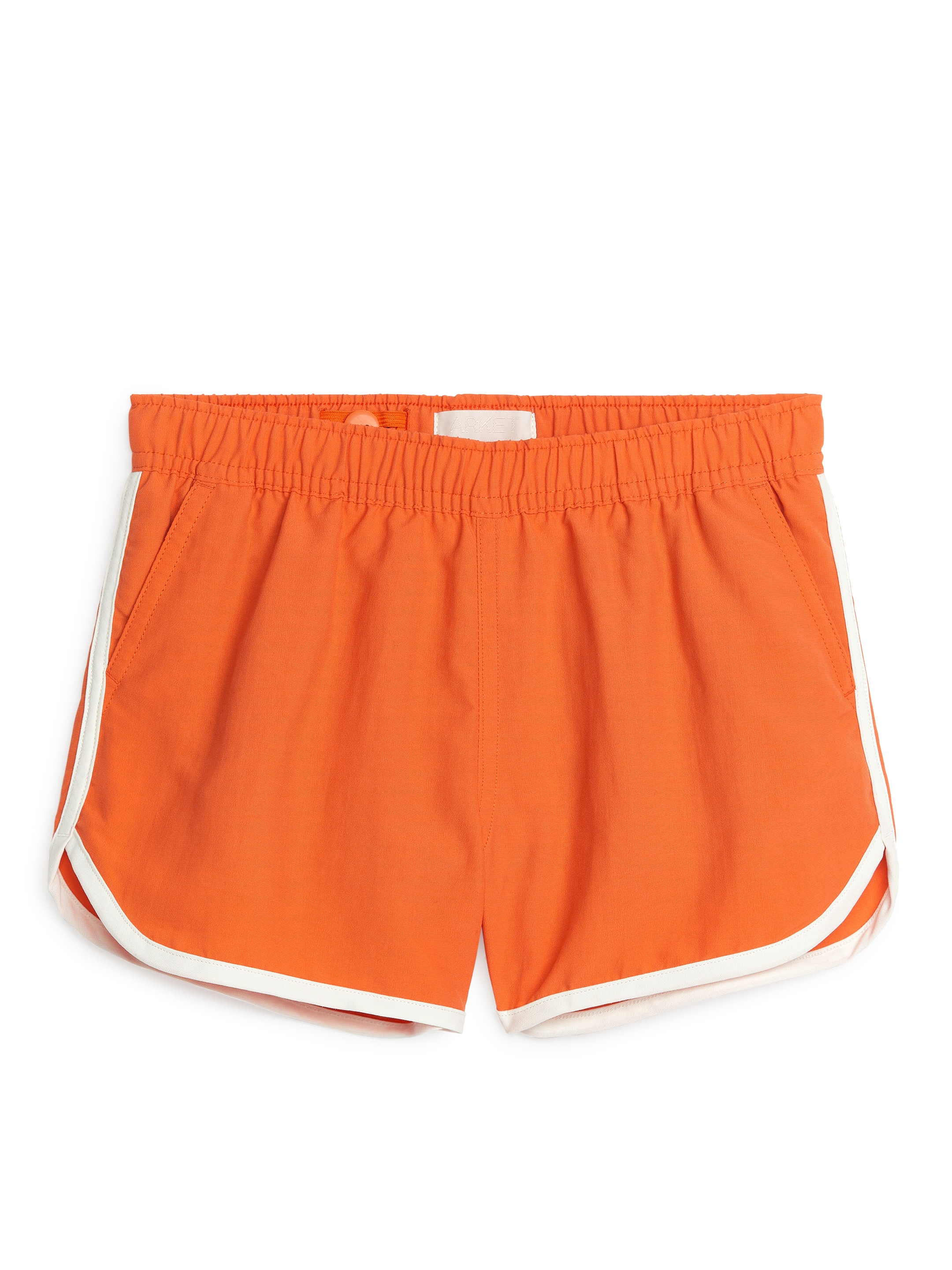 Größeres Bild ansehen: Badeshorts mit kontrastfarbenen Paspeln - Orange - Kids | H&M DE 1