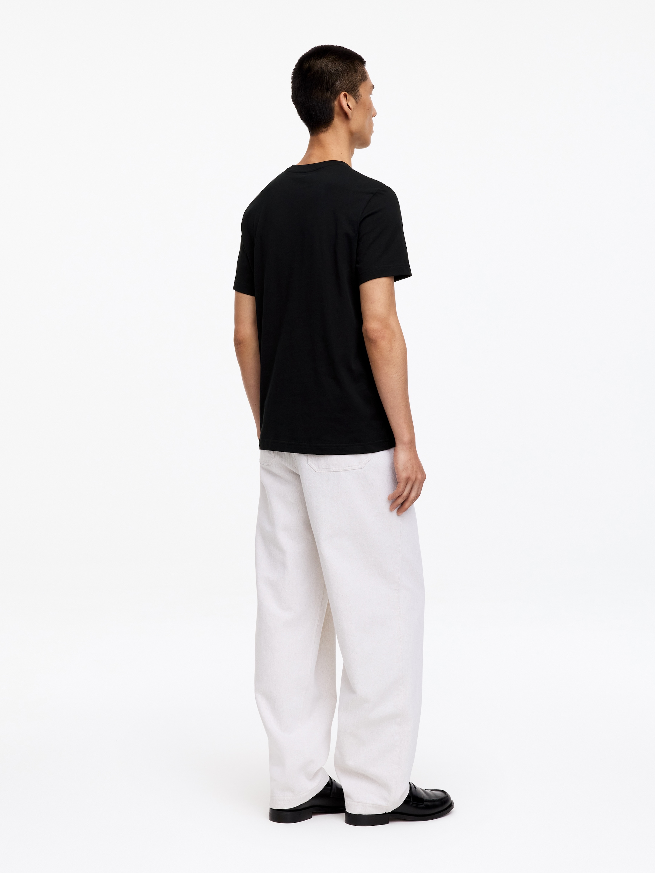 170 GSM Regular T-Shirt - Black - Regular fit - Men - StillMedia/Lookbook - 62