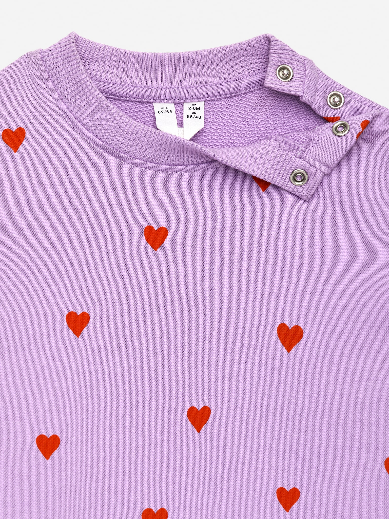 Combinaison en coton - Mauve/Rouge/Mauve/blanc/Rose - 3
