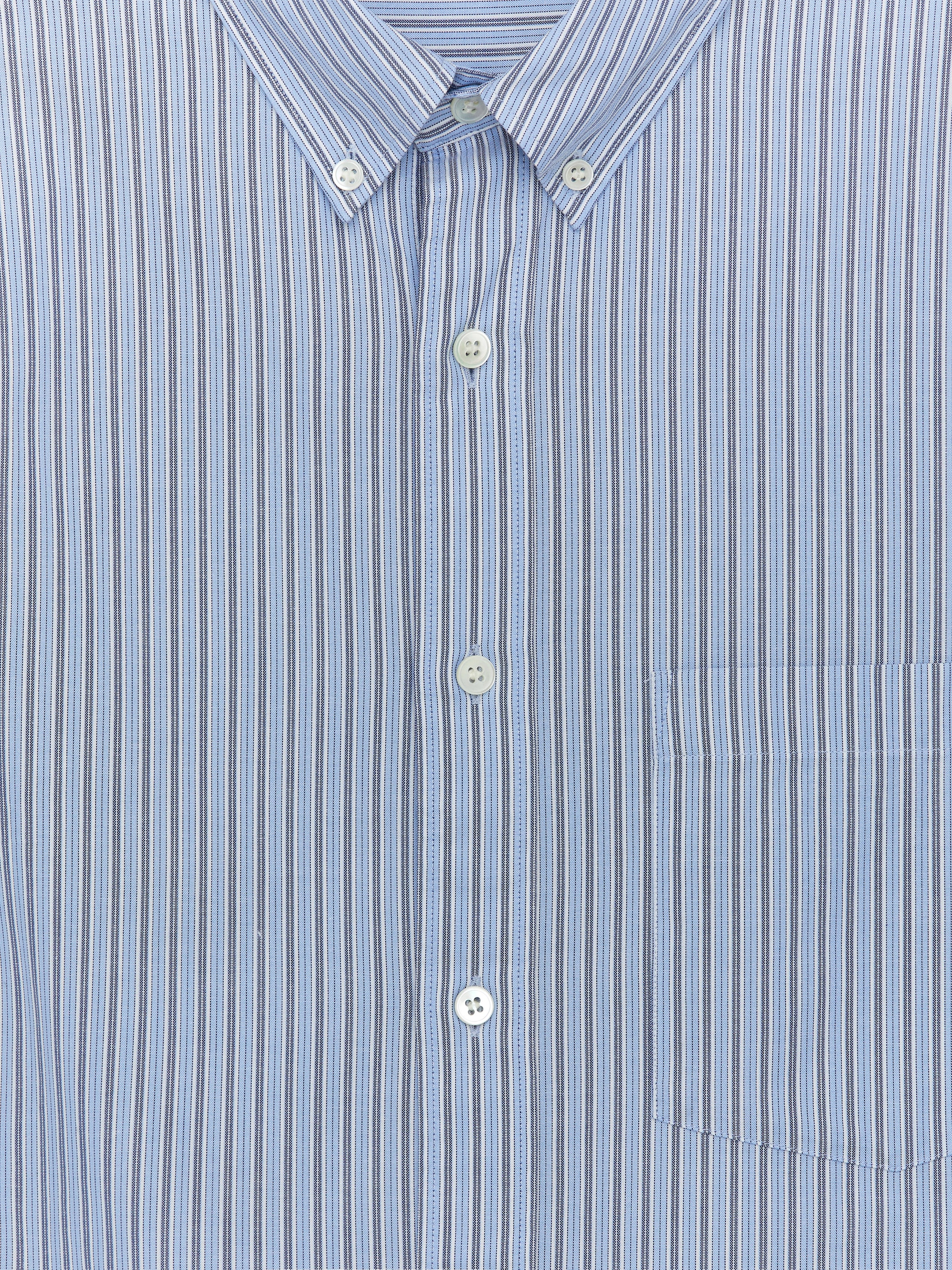 Relaxed Button-Down Shirt - Blue/Striped - Relaxed fit - Men - StillMedia/DescriptiveDetail - 2
