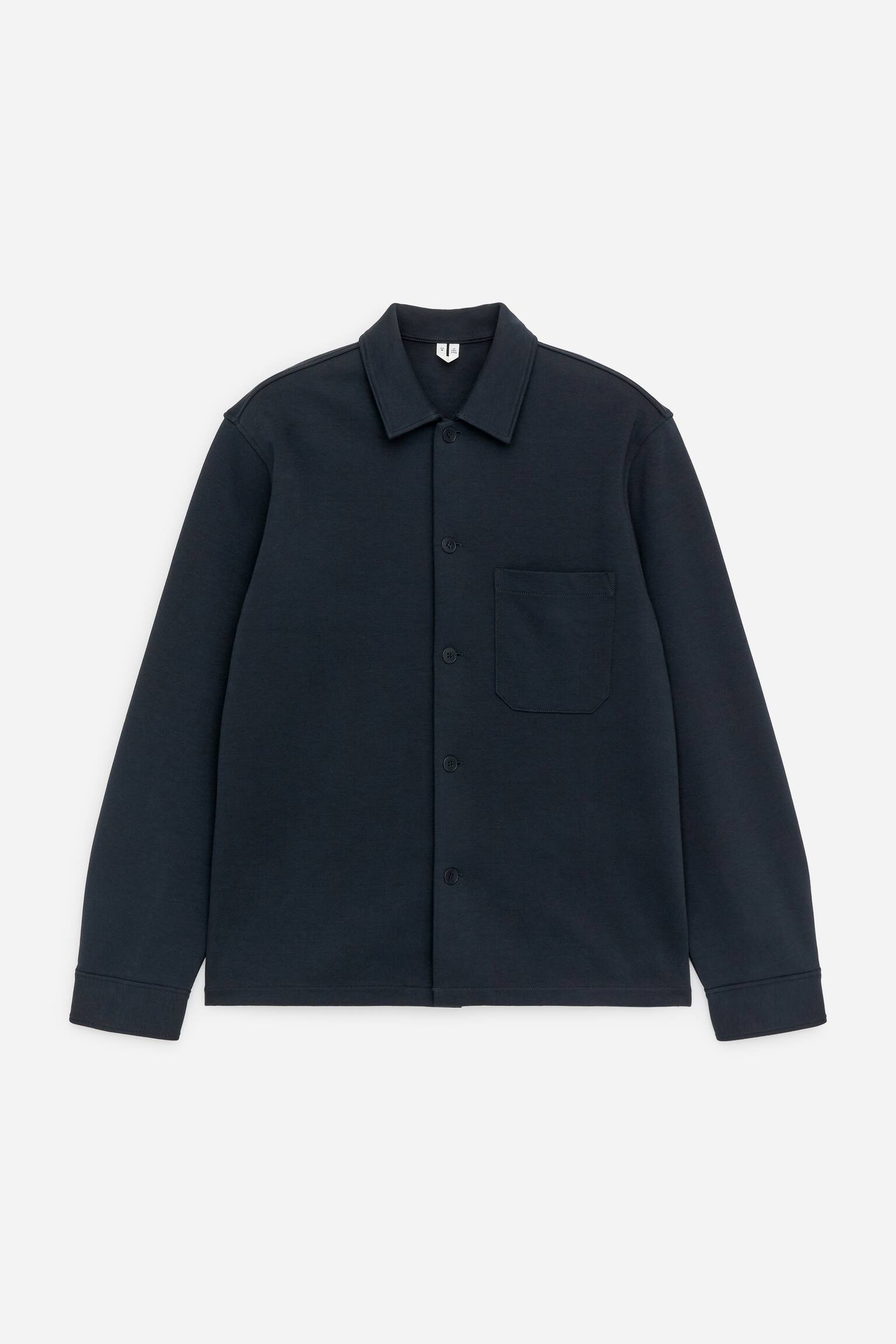 Jersey overshirt - Sötétkék/Vakond - 2