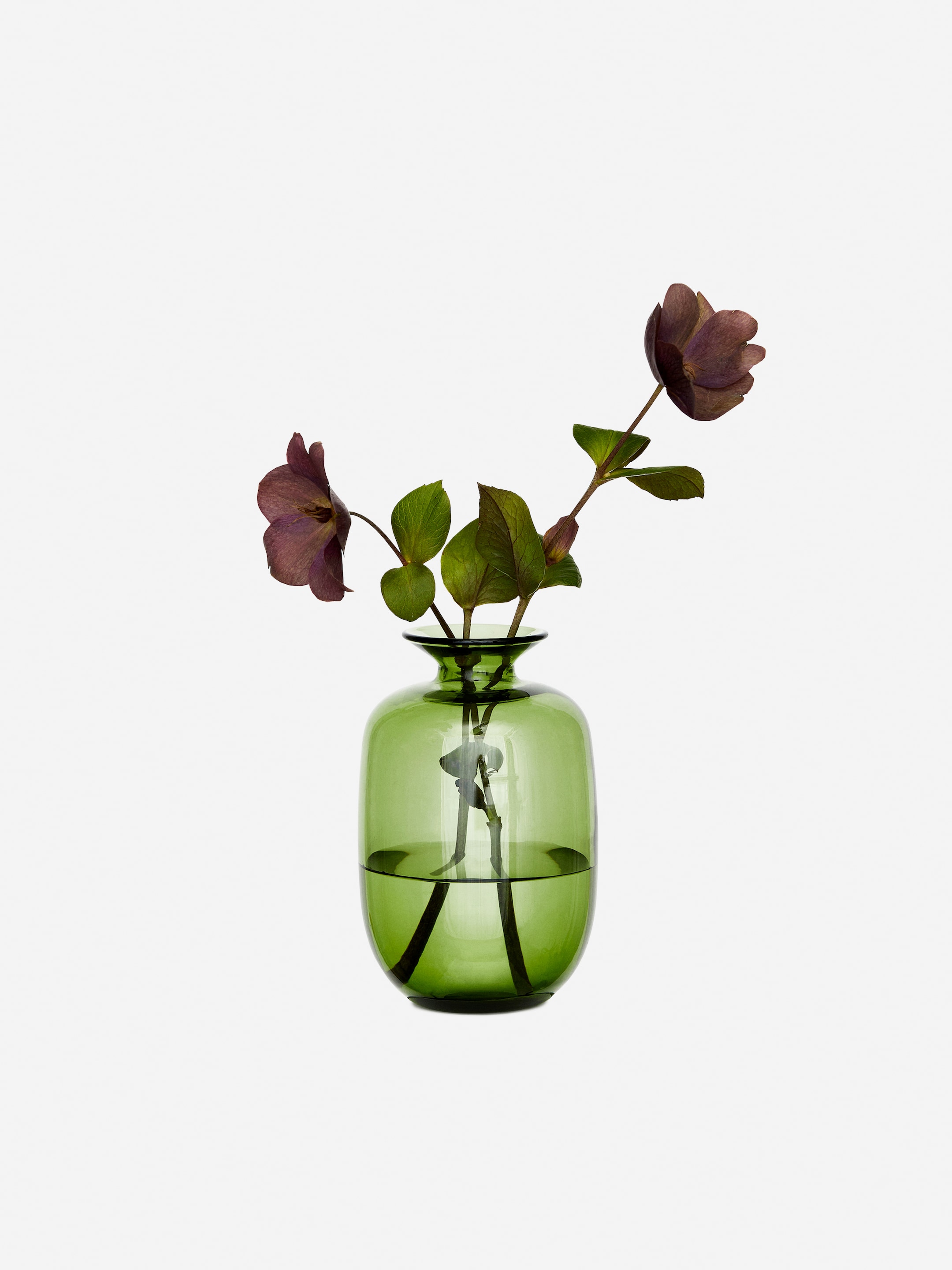 Coloured Glass Vase 11 cm - Green - Homeware - StillMedia/DescriptiveDetail - 5
