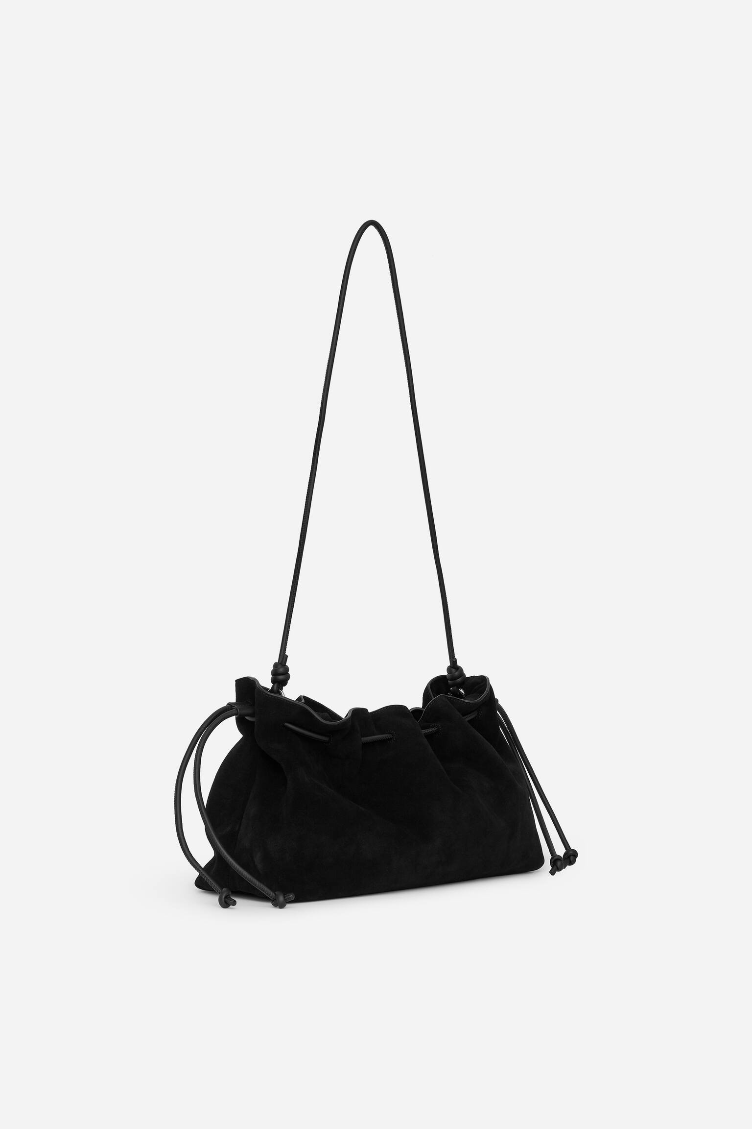 Suède buideltas - Zwart - 7