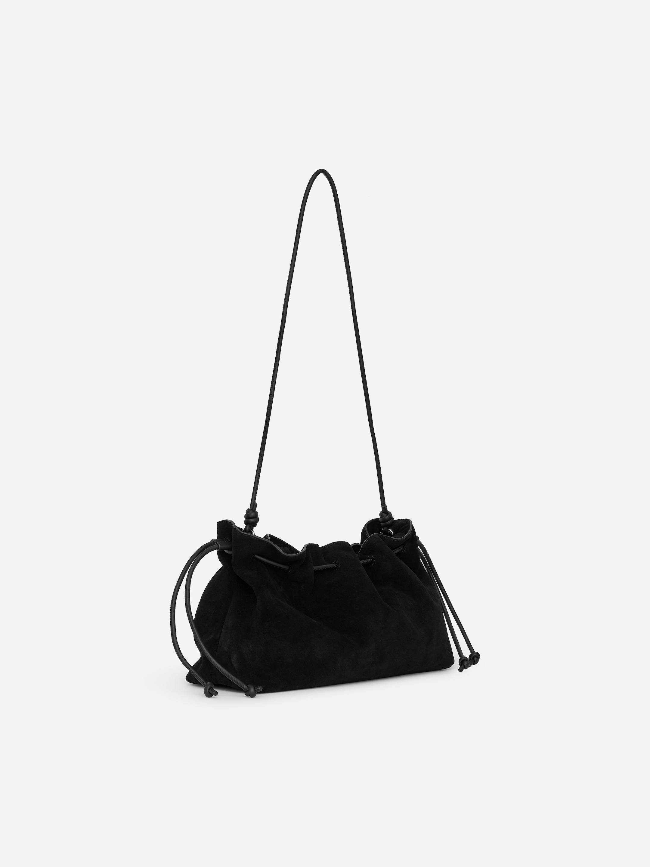 Pochette in pelle scamosciata - Nero - women - StillMedia/DescriptiveStillLife - 4