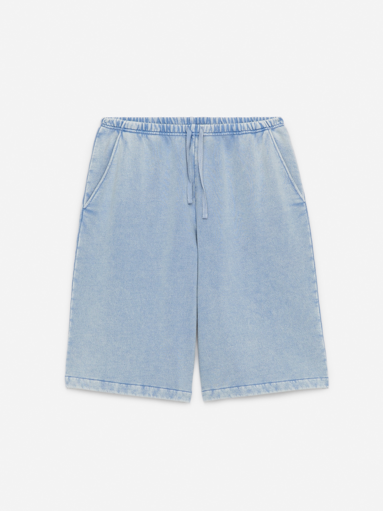 Short délavé - Bleu délavé