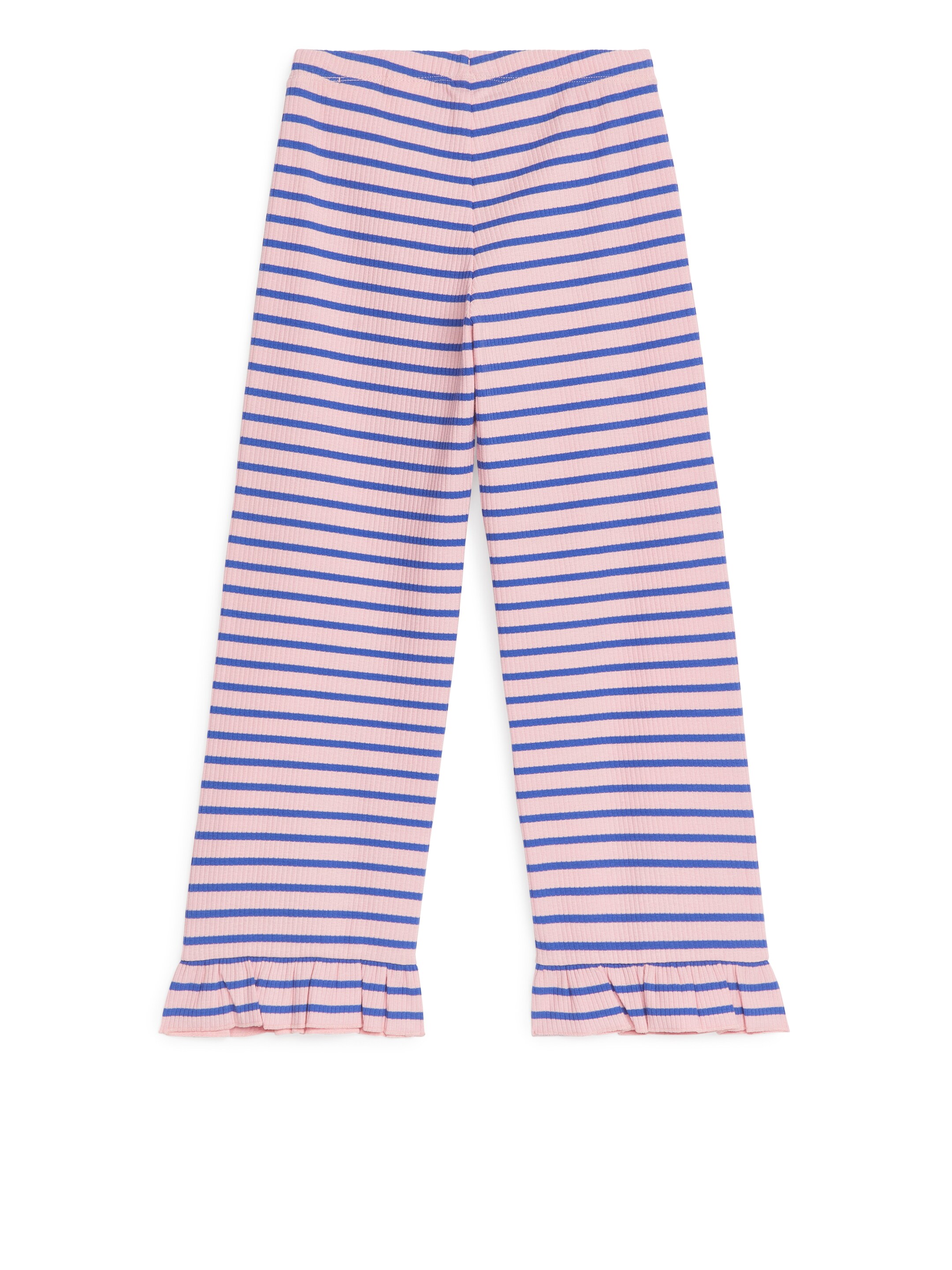Agrandir l'image: Pantalon en jersey à volants - Rose/Bleu - ENFANT | H&M CH 2