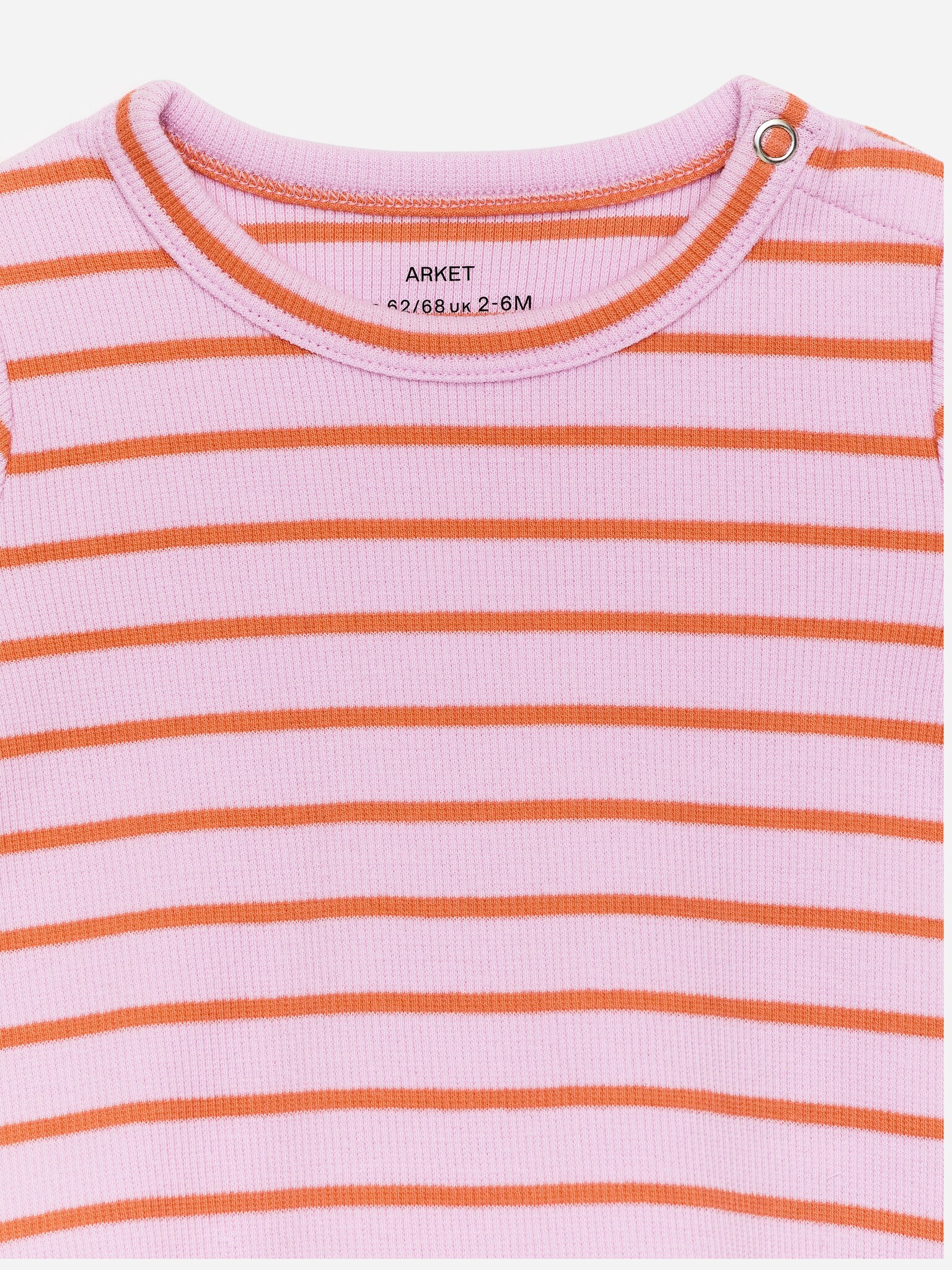 Body à manches longues côtelé - Pink/Orange/Bleu clair/Vert/Beige/Noir/Vert foncé - 3