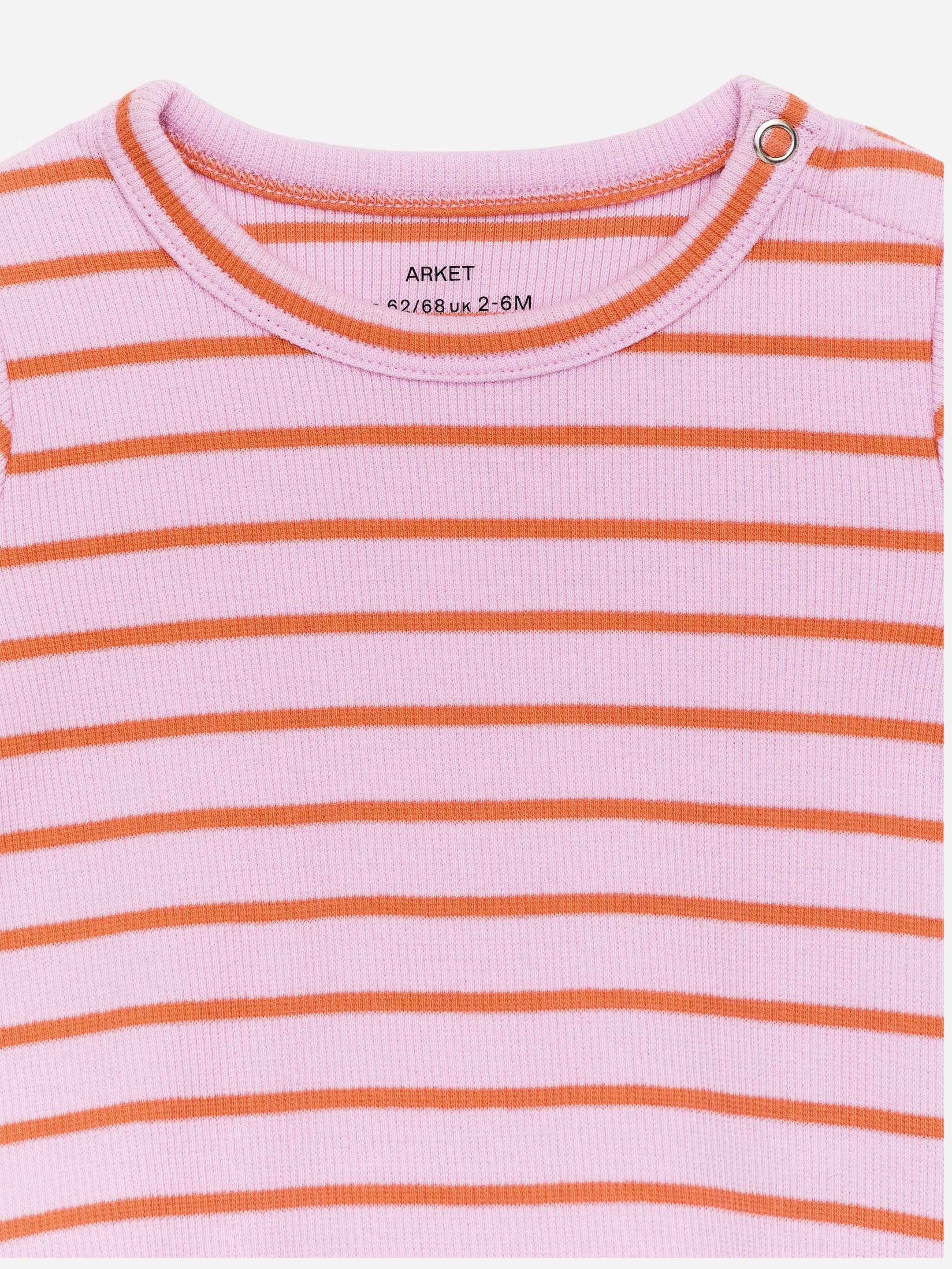 Body à manches longues côtelé - Rose/Orange - Enfant - StillMedia/DescriptiveDetail - 2