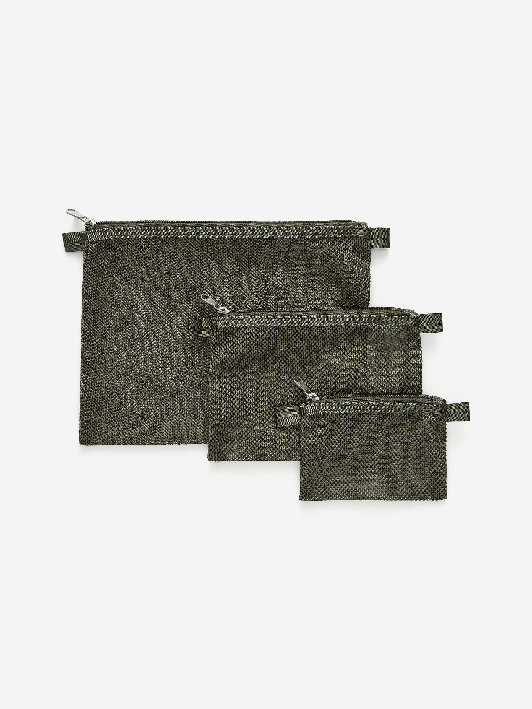 Reise-Kulturtasche aus Mesh-Material - Khaki - Reise - StillMedia/DescriptiveStillLife - 2