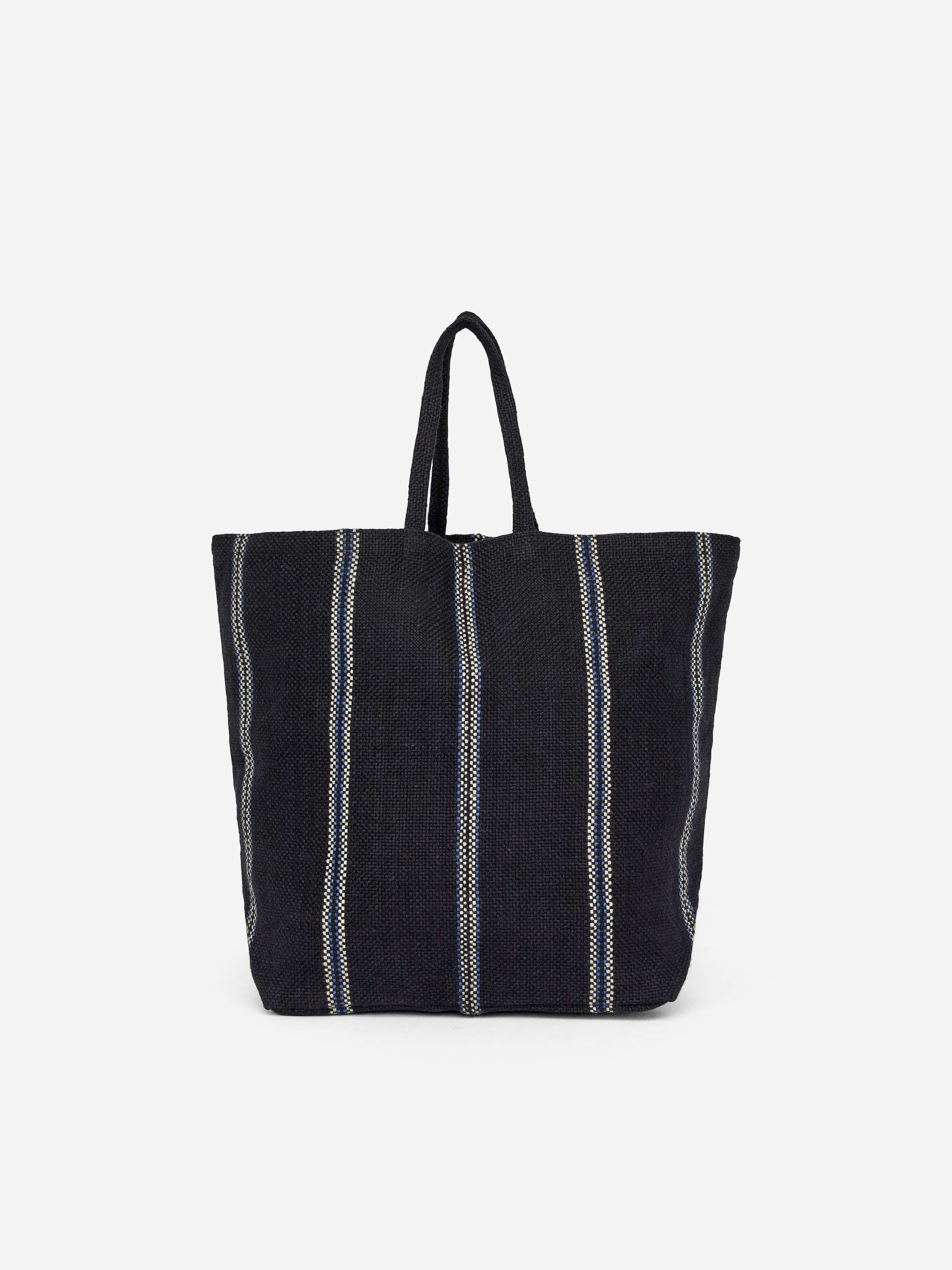 Visualizza immagine più grande: Borsa in iuta - Blu scuro - HOME | H&M IT 3