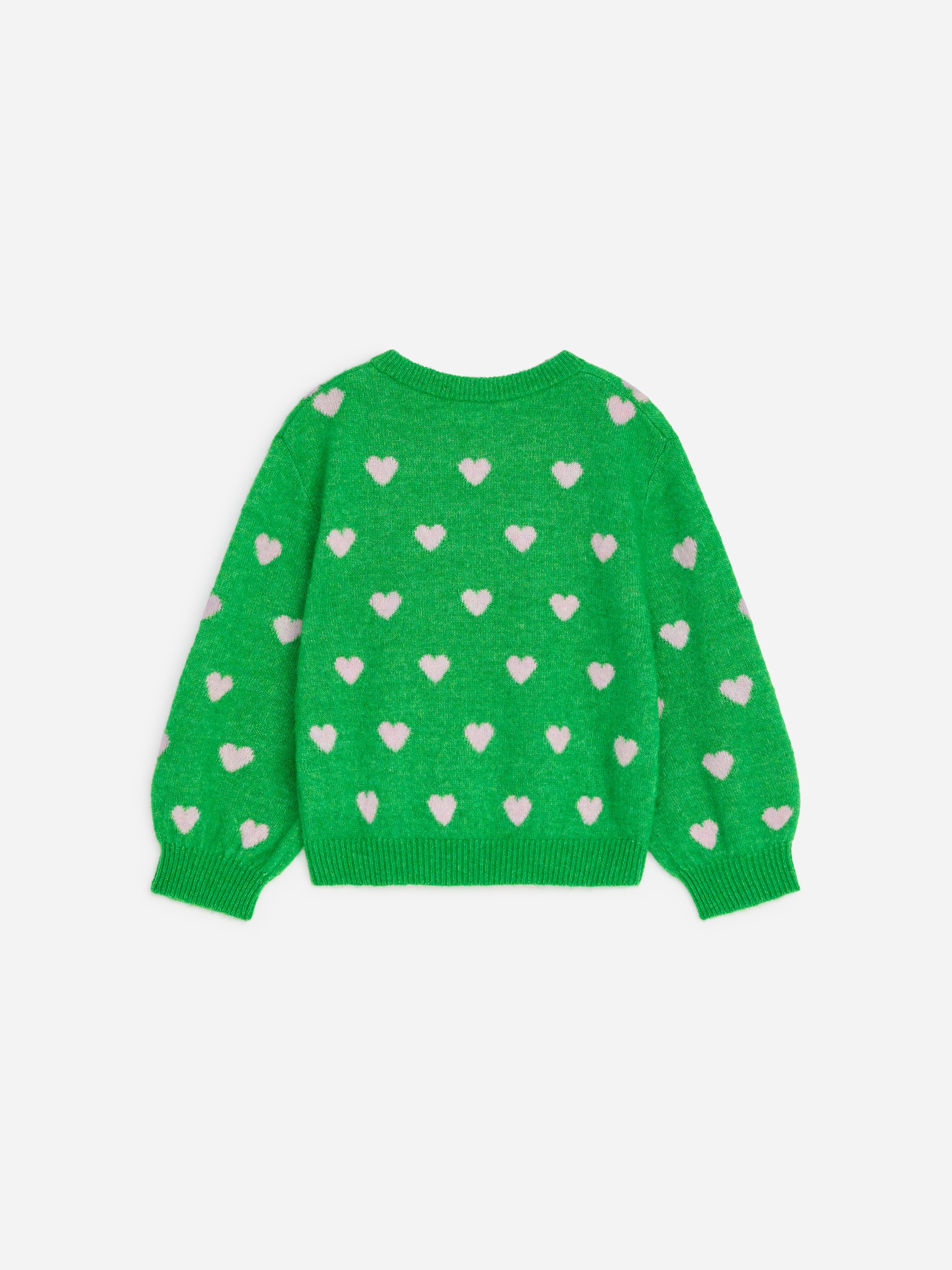 Strickjacke aus Wolle und Alpakawolle - Grün - Regular Fit - children - StillMedia/DescriptiveStillLife - 2