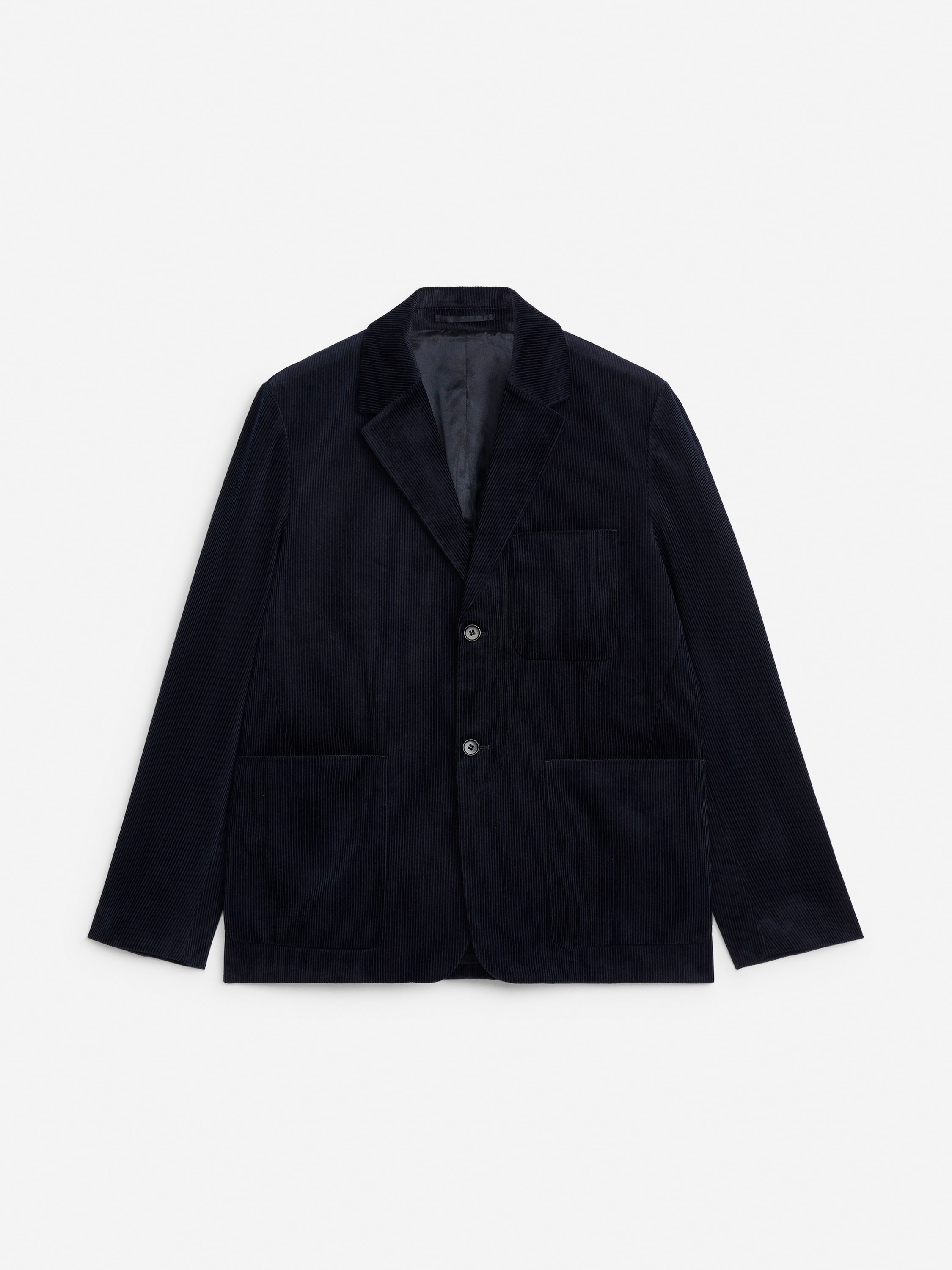 Manchesterkavaj - Mörkblå