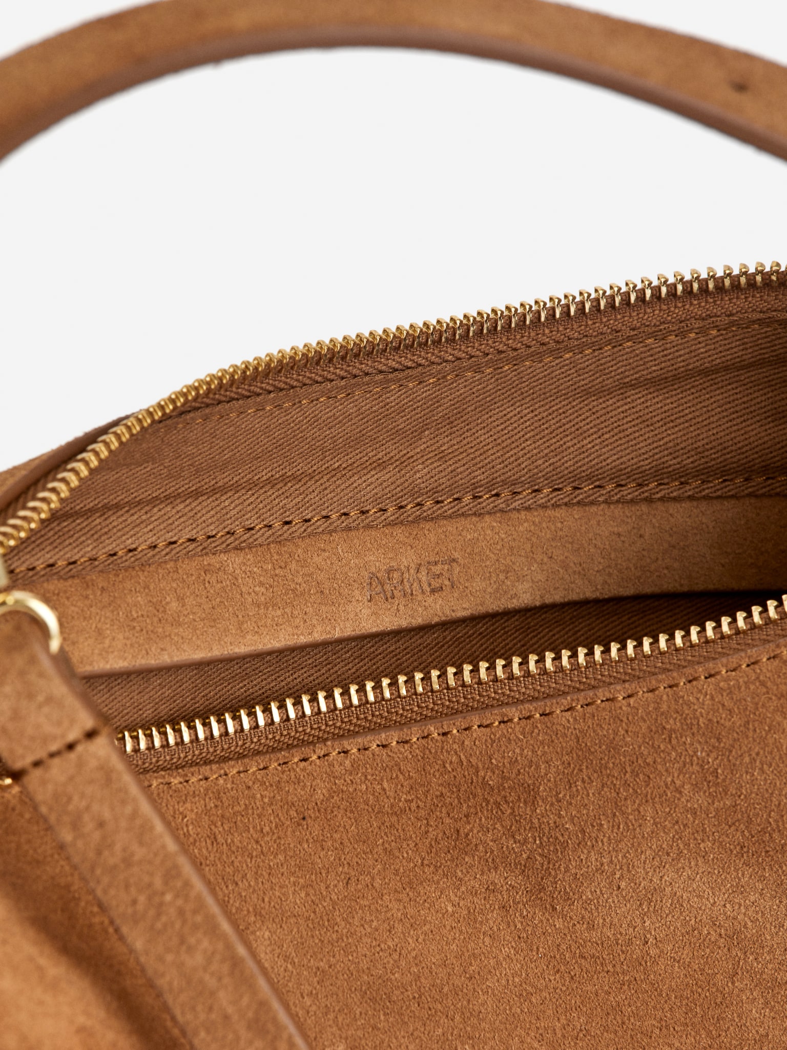 Sac en daim - Marron/Vert kaki/Marron foncé/Beige - 6