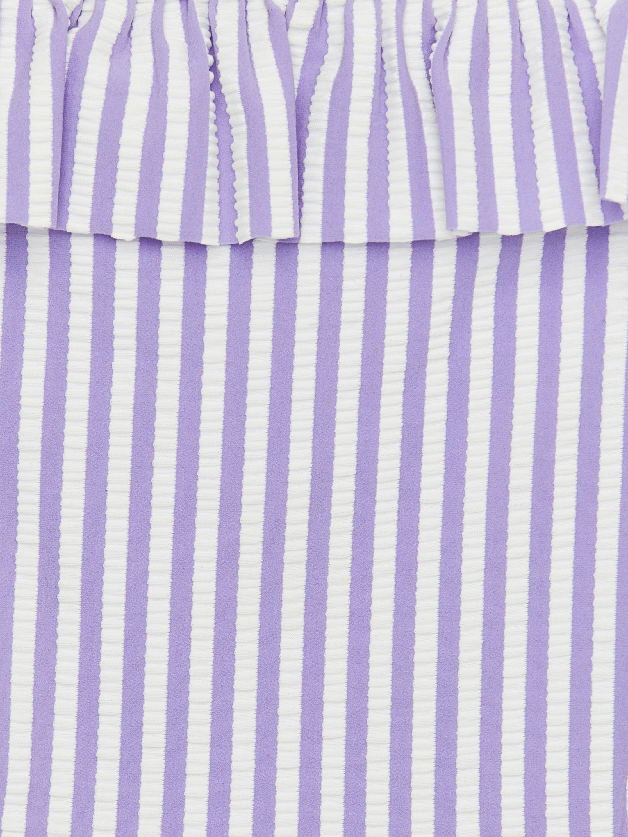 Seersucker-Bikini mit Rüschen - Flieder/weiß - Regular Fit - Children - StillMedia/DescriptiveDetail - 1