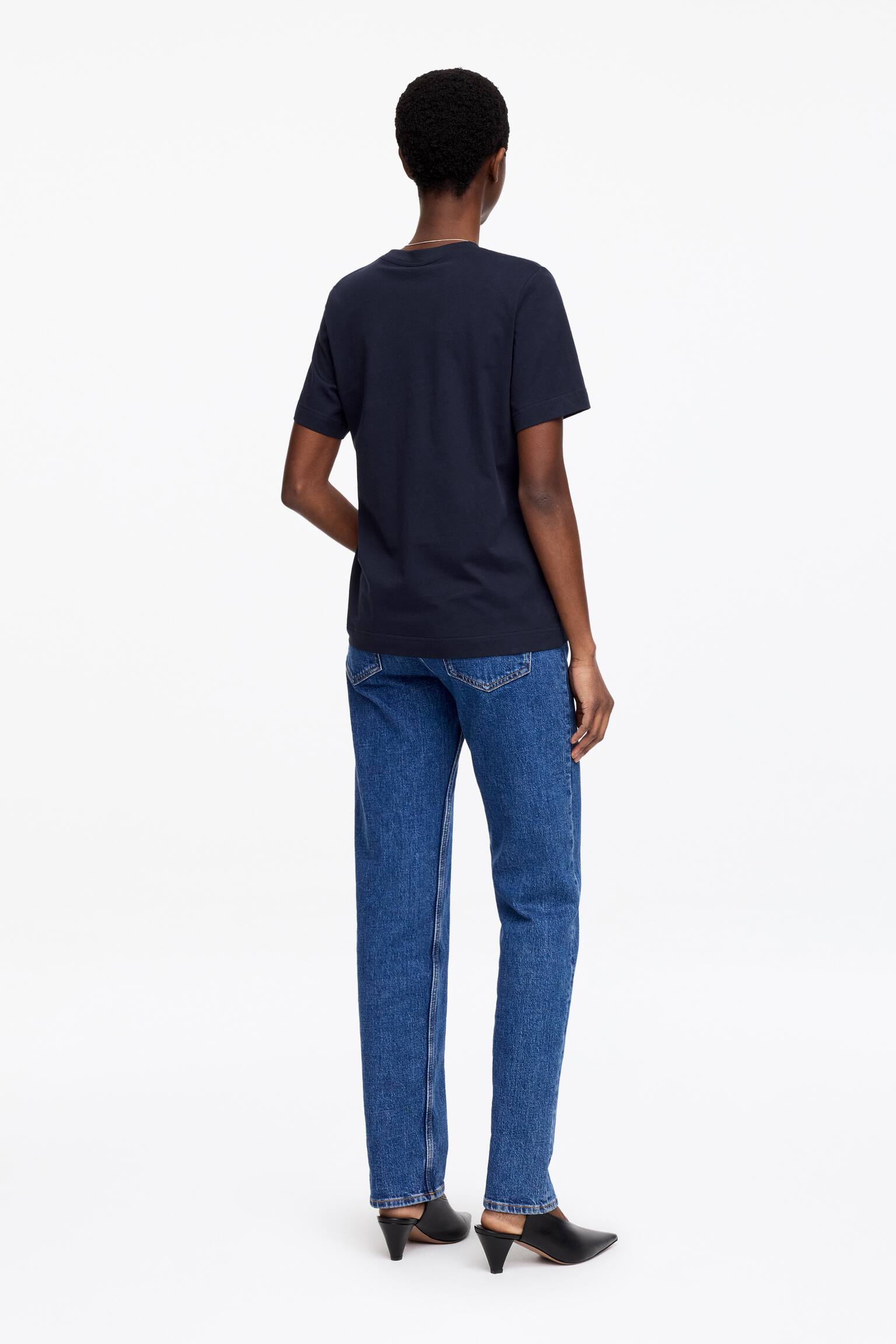 LILY T-shirt - Mörkblå/Vit/Röd/Grå/Melange/Blå/vit/Rosa/lila/Vit/mörkblå/Svart/Röd/vit/Rosa - 5