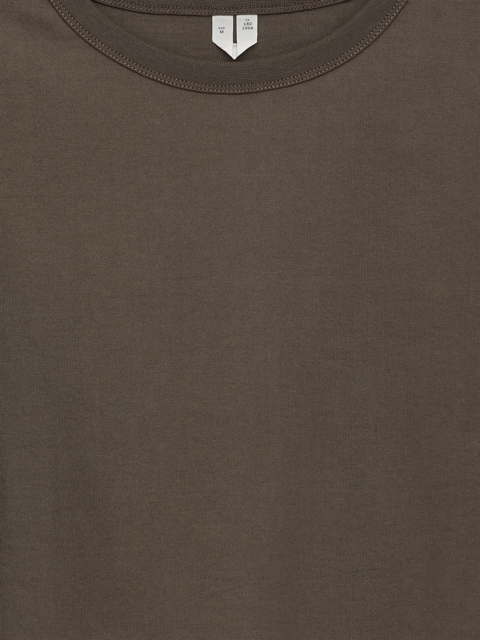 T-shirt oversize 270 GSM - Taupe foncé/Noir/Avoine/Blanc/Bleu foncé - 5