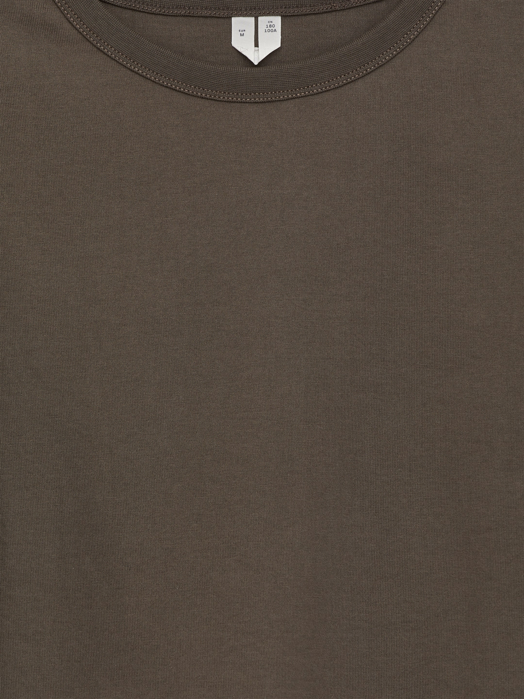 Oversize-T-Shirt, 270 GSM - Dunkles Graubraun - Relaxed Fit - Herren - StillMedia/DescriptiveDetail - 2