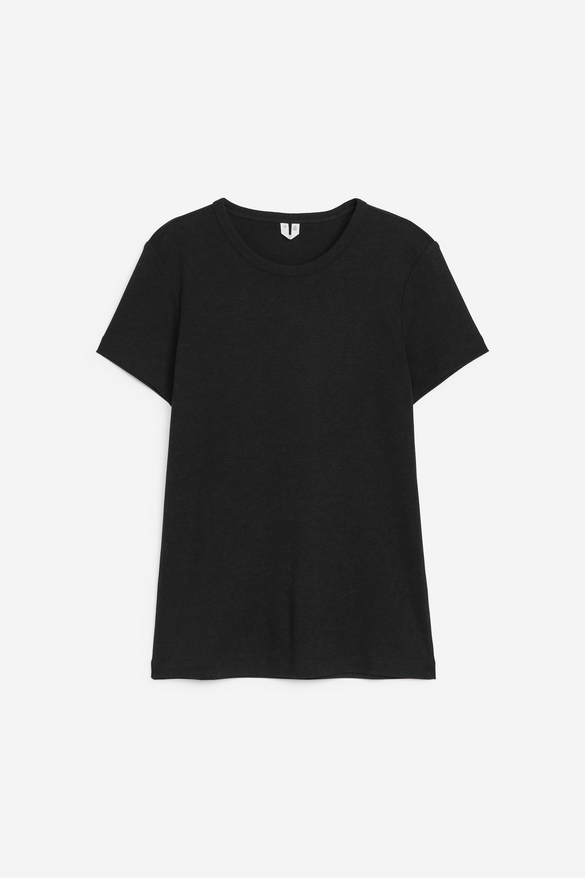 Grotere afbeelding bekijken: Slim-fit T-shirt - Zwart - DAMES | H&M NL 1