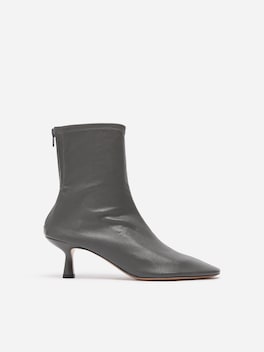 Sock boots i läder