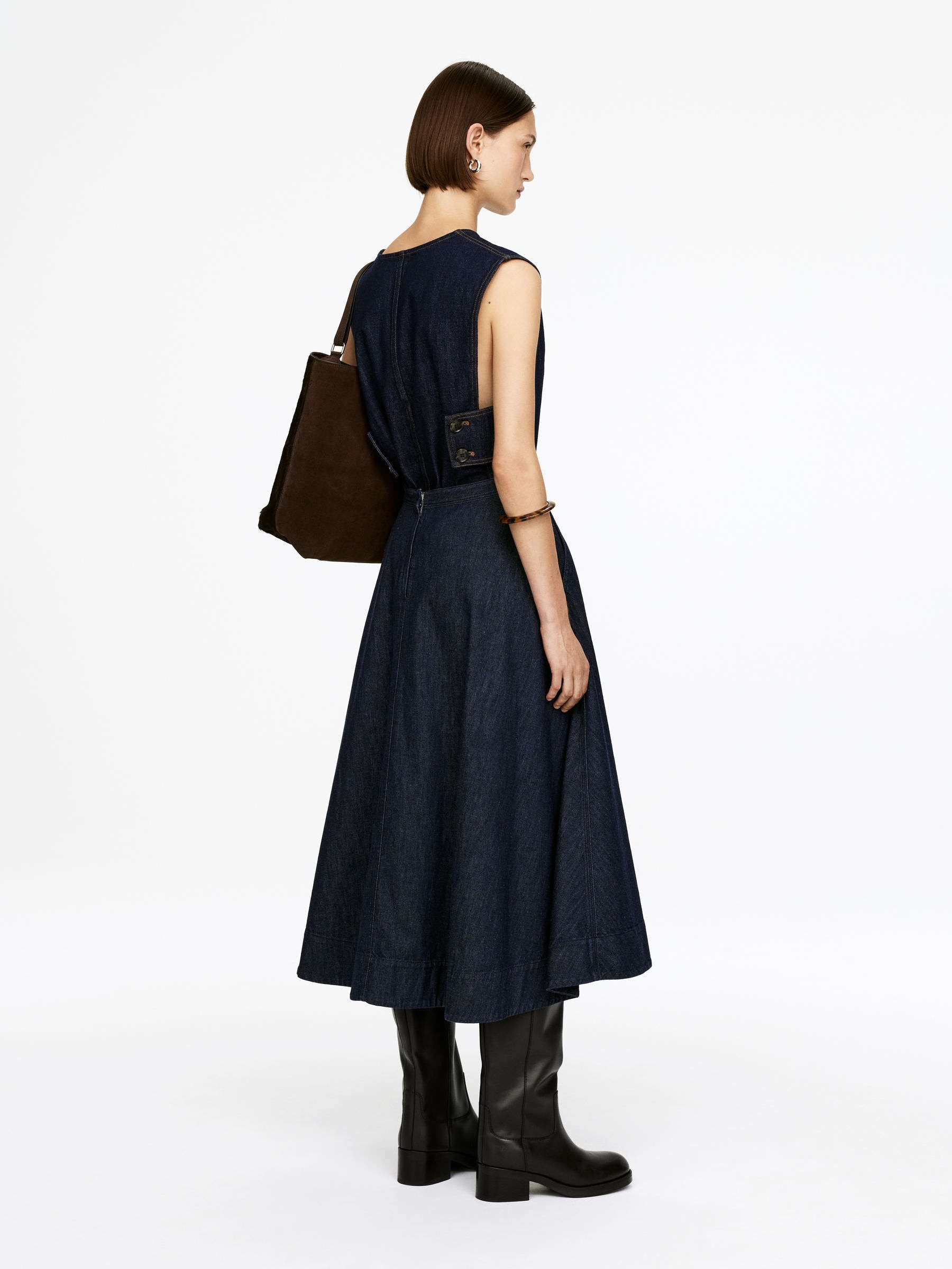 Jeansrock - Dunkelblau - Regular Fit - Damen - StillMedia/Lookbook - 4