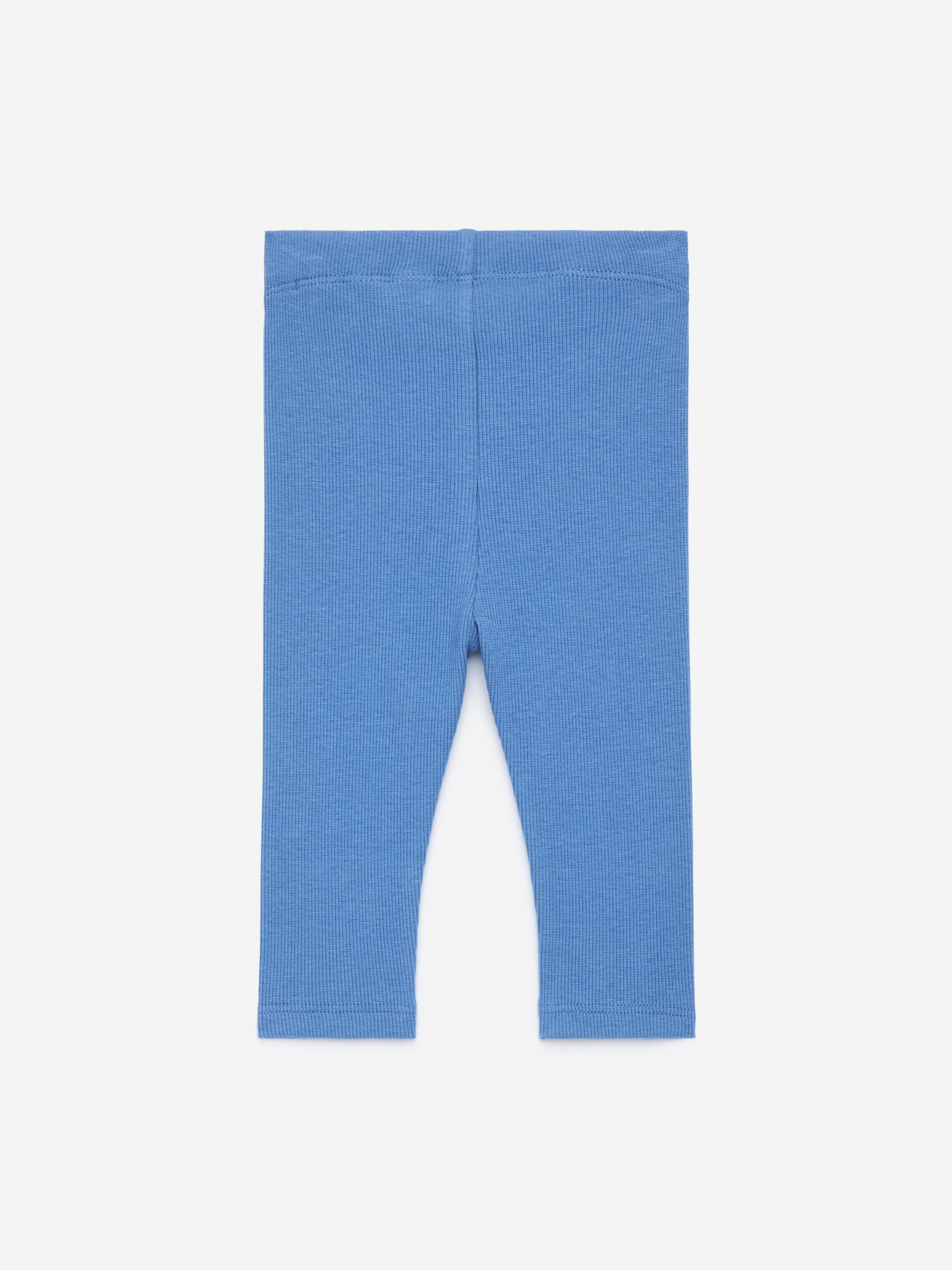 Ingrandisci l'immagine: Ribbed Leggings - Mid Blue - BAMBINO | H&M CH 2