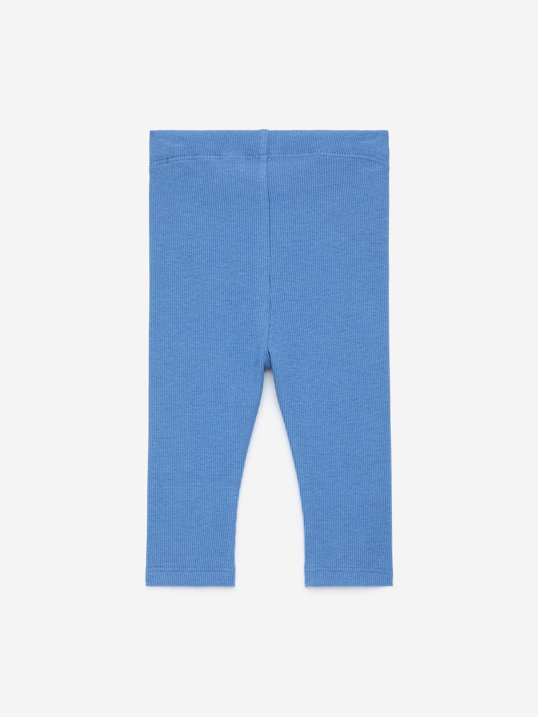 Ribbed Leggings - Mid Blue - Slim fit - Children - StillMedia/DescriptiveStillLife - 2