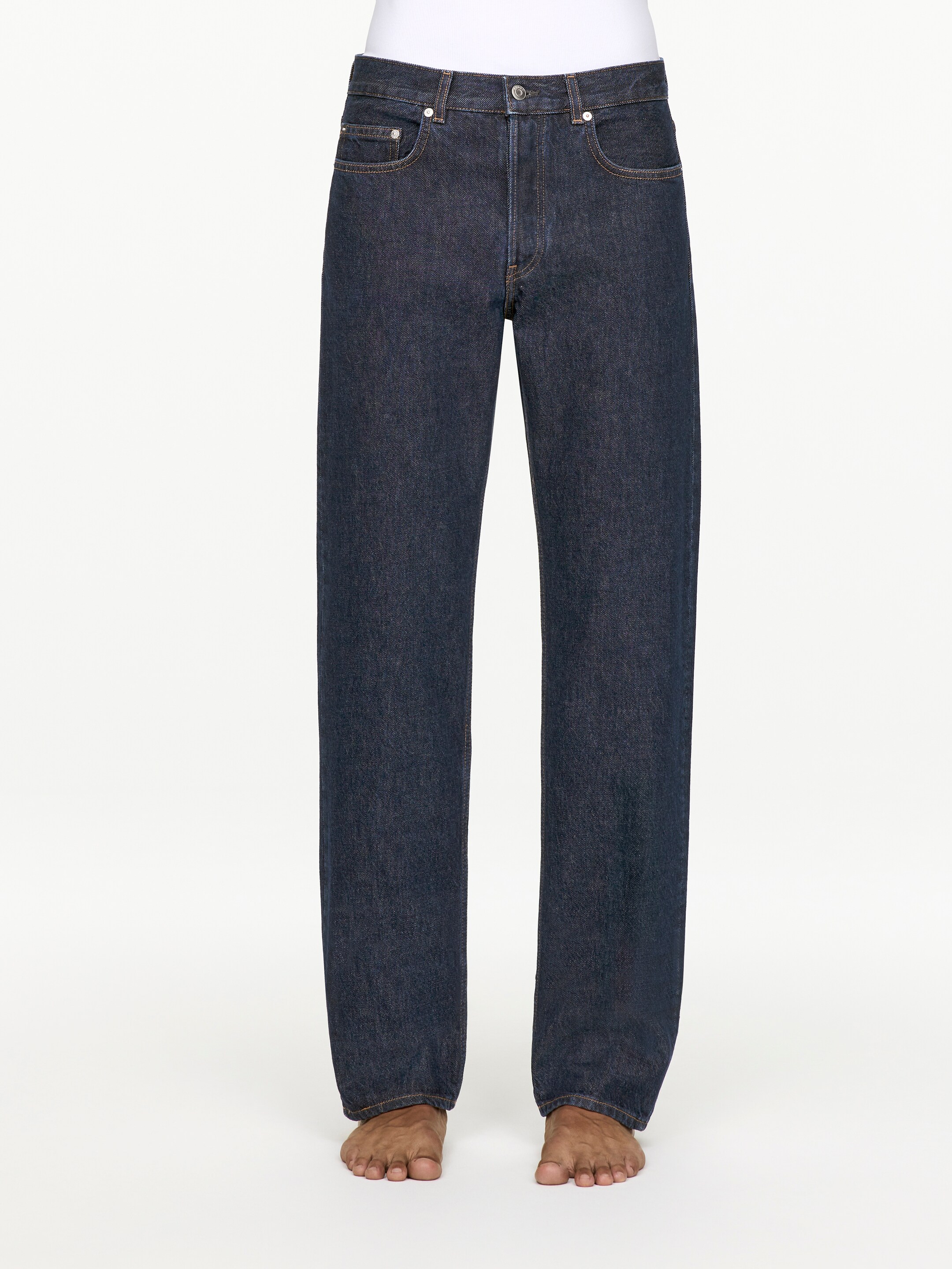 Größeres Bild anzeigen: OCEAN Loose Straight Jeans - Dunkelblau - Men | H&M AT 4