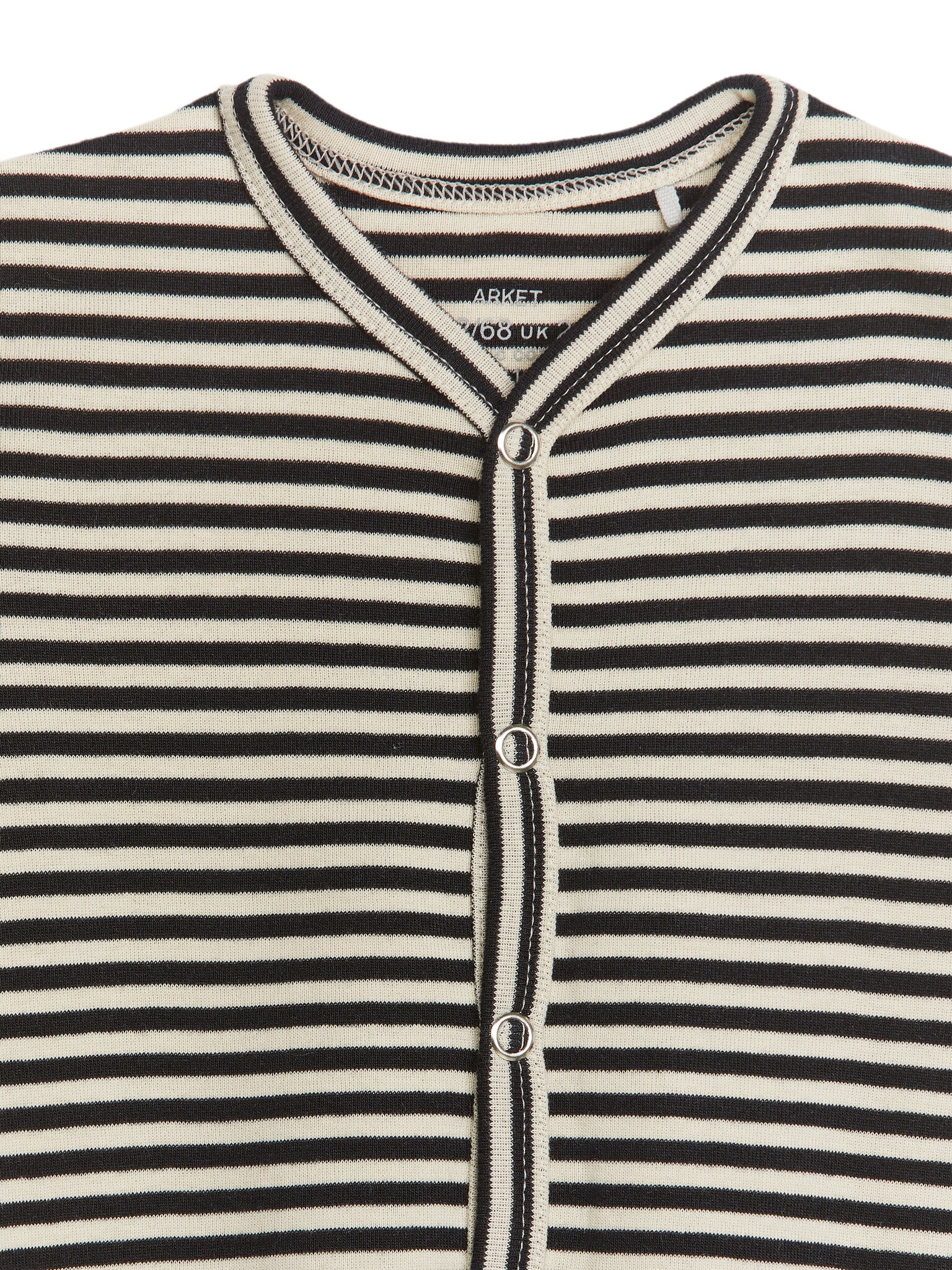 Juego de 2 pijamas de una sola pieza - Blanco/avena/Azul claro/blanco roto - 5