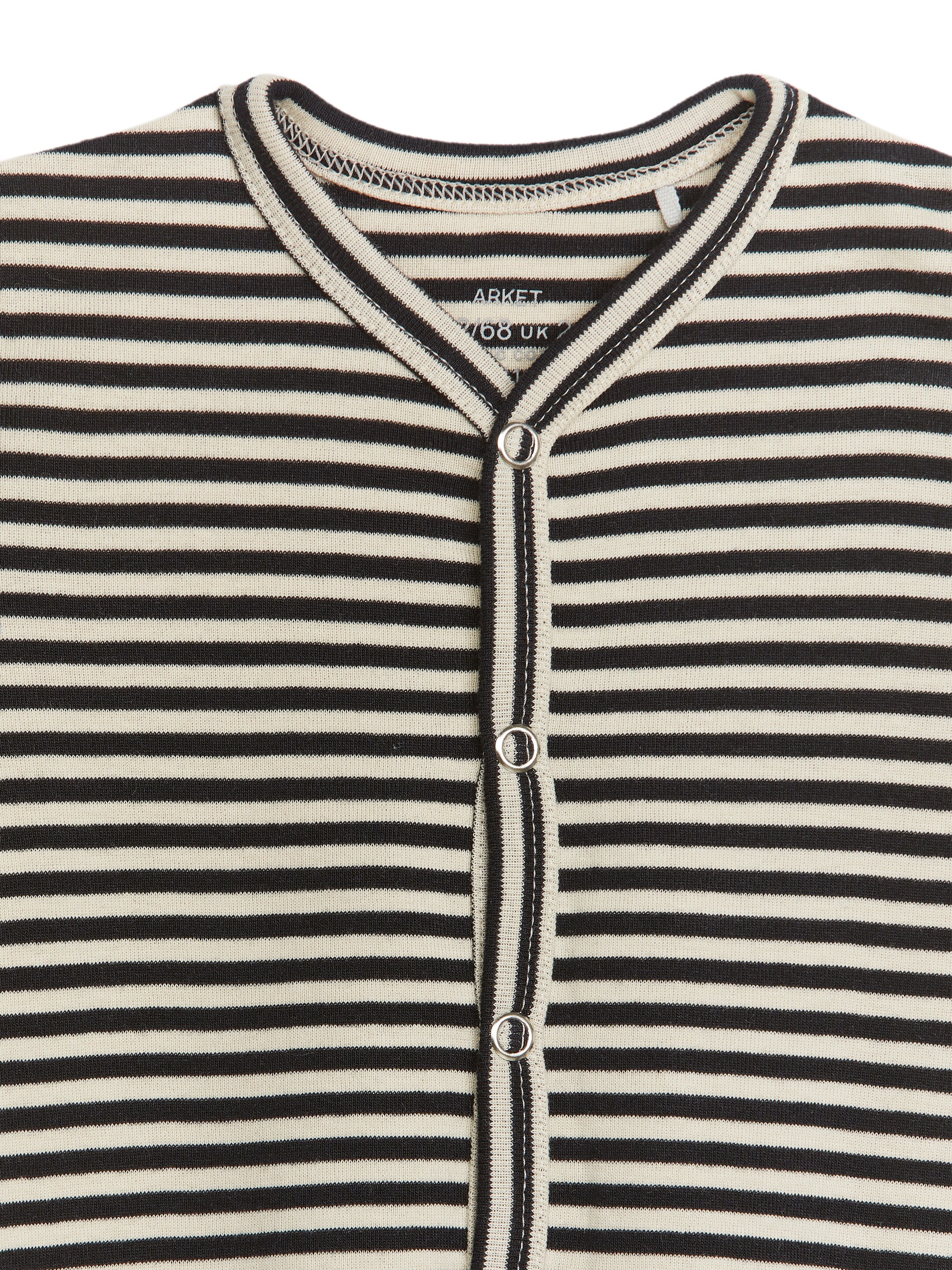 Ingrandisci l'immagine: All-in-One Pyjama Set of 2 - White/Oat - BAMBINO | H&M CH 5