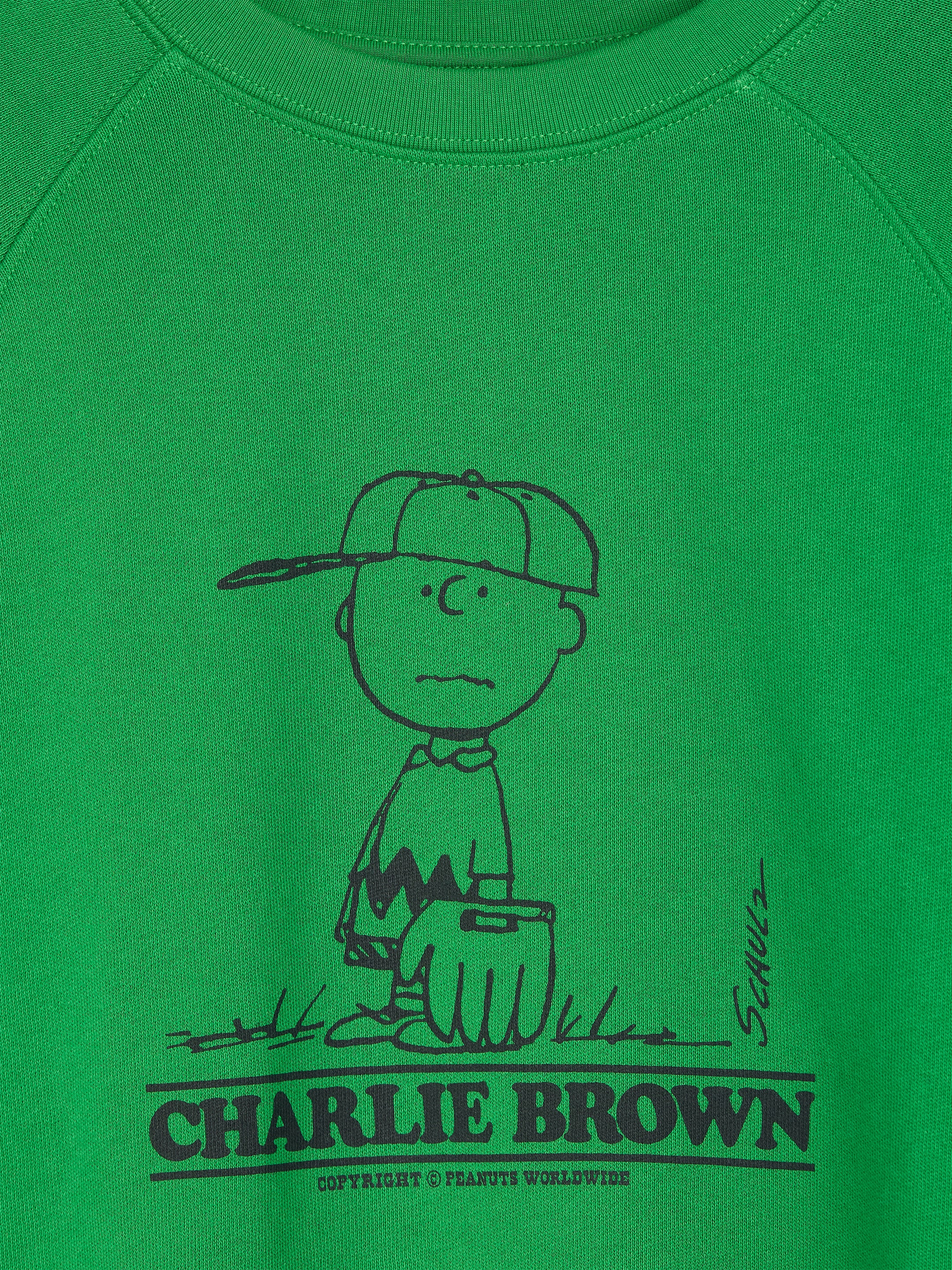 Peanuts Sweatshirt - Grün - Relaxed Fit - Children - StillMedia/DescriptiveDetail - 1