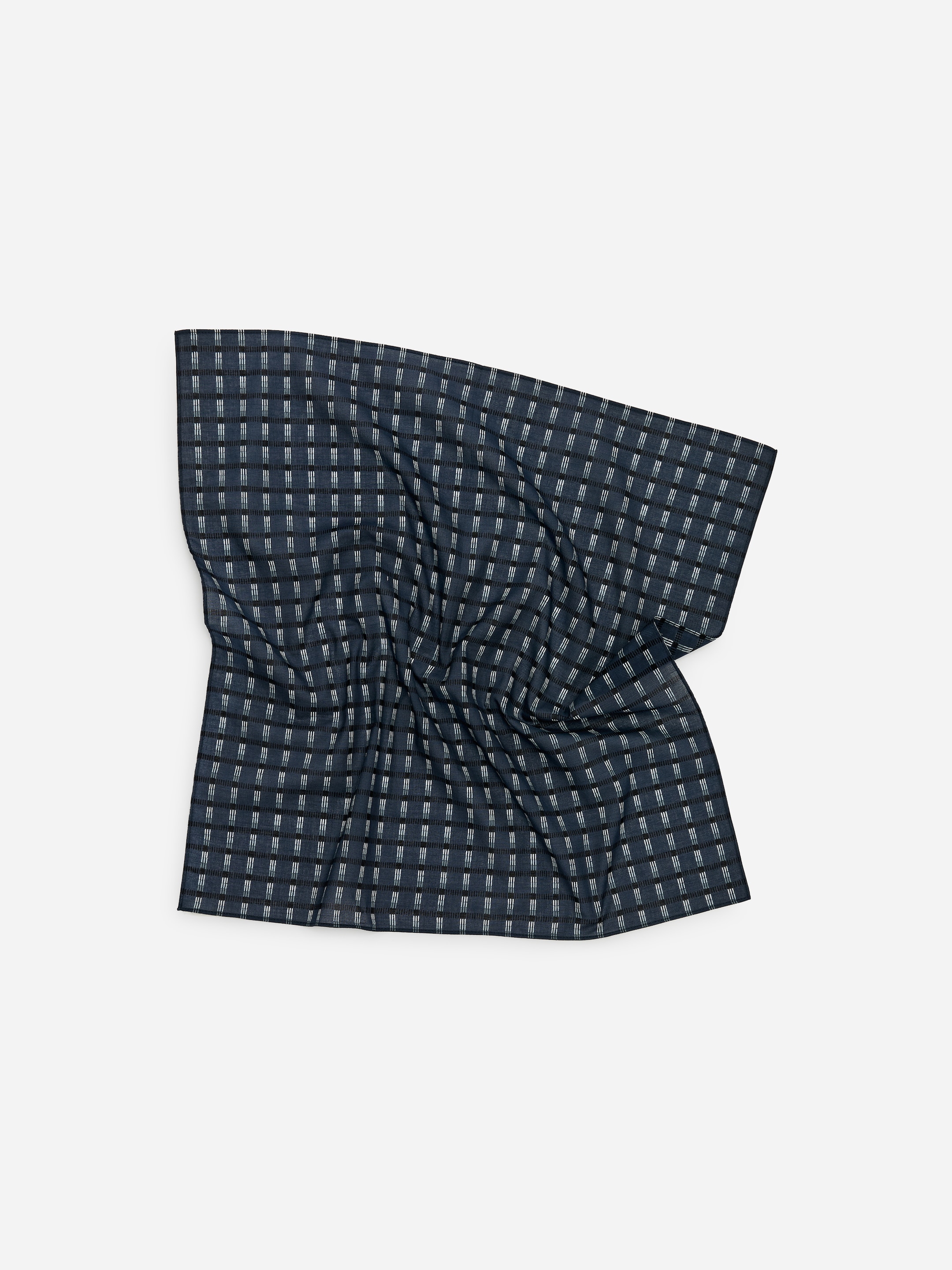Bandana en coton - Bleu/Carreaux - Homme - StillMedia/DescriptiveStillLife - 2
