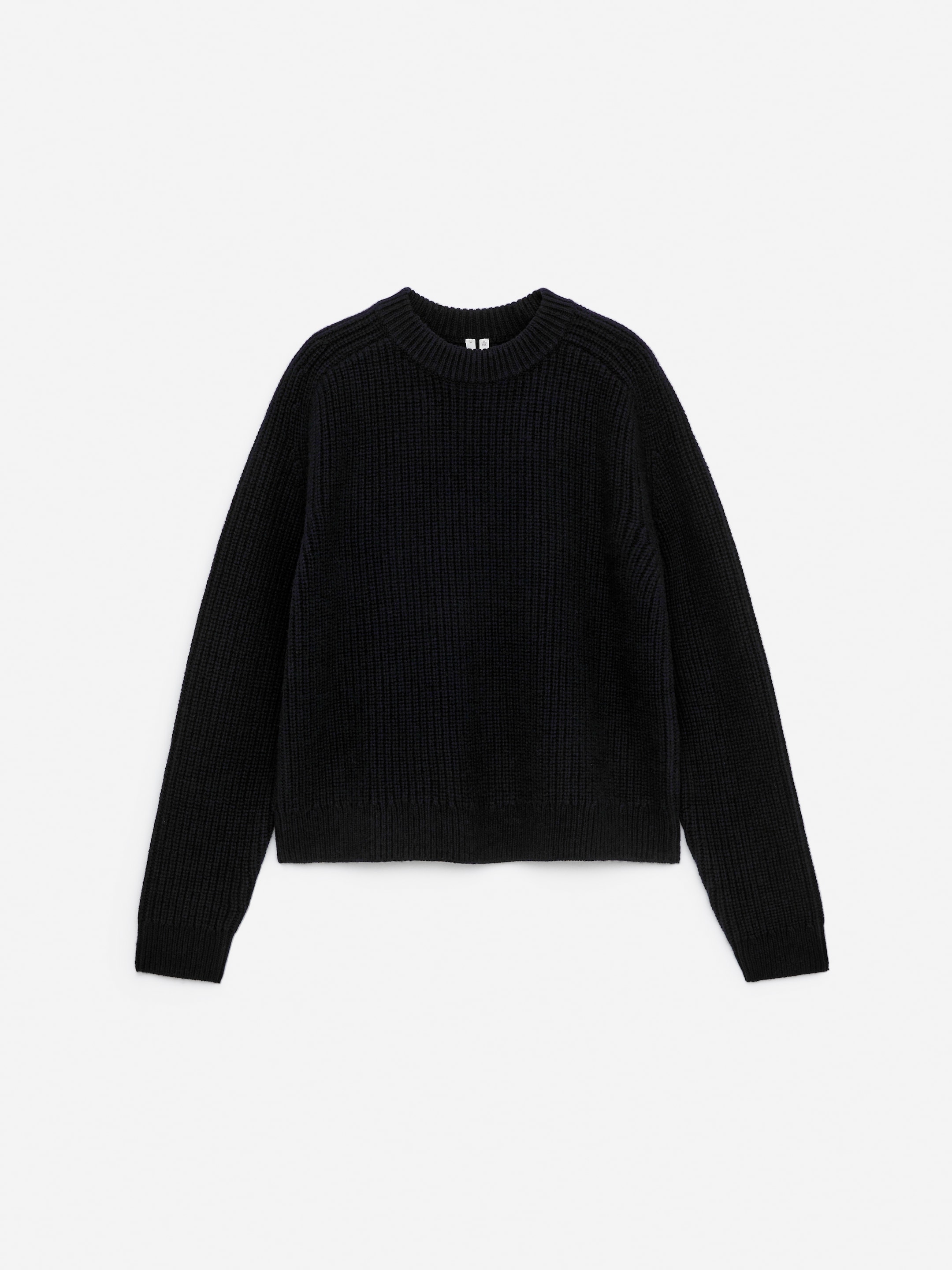 Visa större bild: Tröja i merinoull - Mörkblå - DAM | H&M FI 5