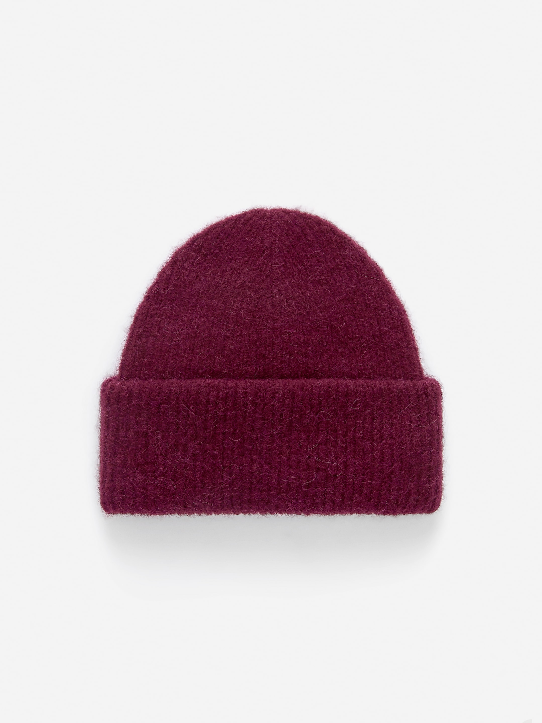 Vis større bilde: Beanie i en blanding av alpakka og merino - Burgunder - DAME | H&M NO 3
