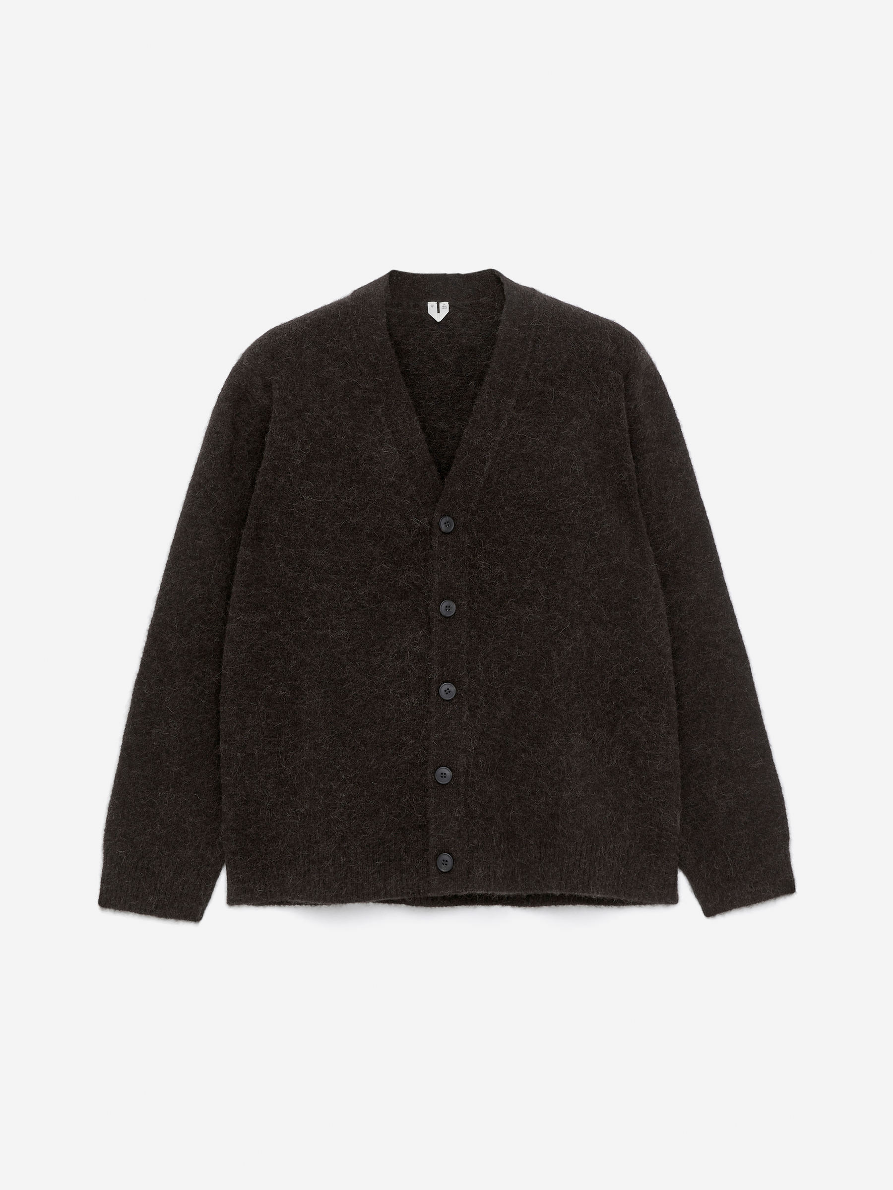 Strickjacke aus Wolle und Alpakawolle - Braun - Relaxed Fit - Herren - StillMedia/DescriptiveStillLife - 2