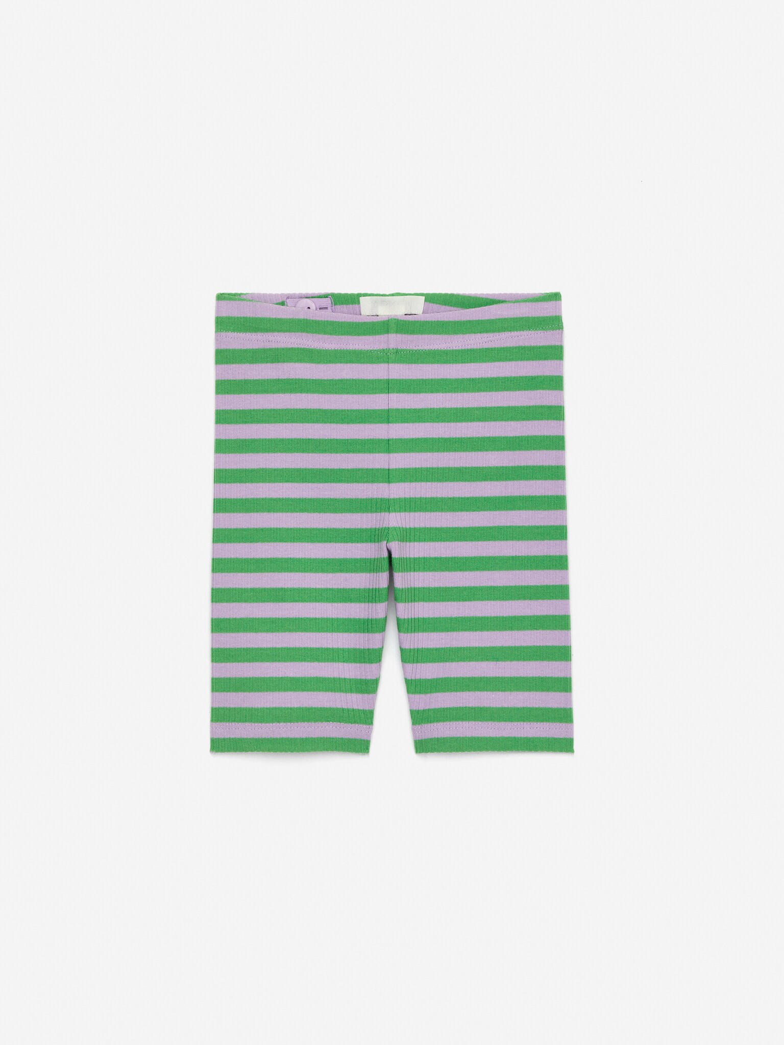 Žebrované cyklistické šortky - Lila/Zelená/Modrá/Off White/Black/Růžová/Modrá