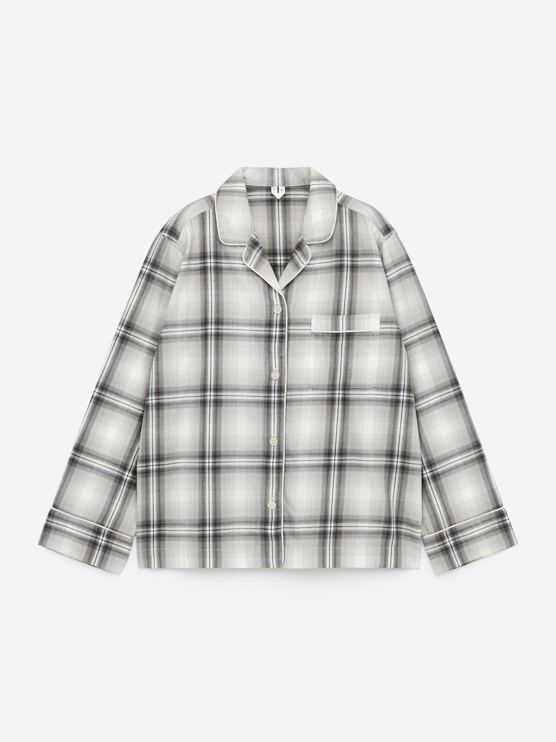 Chemise en flanelle-#fcfcfc-13558